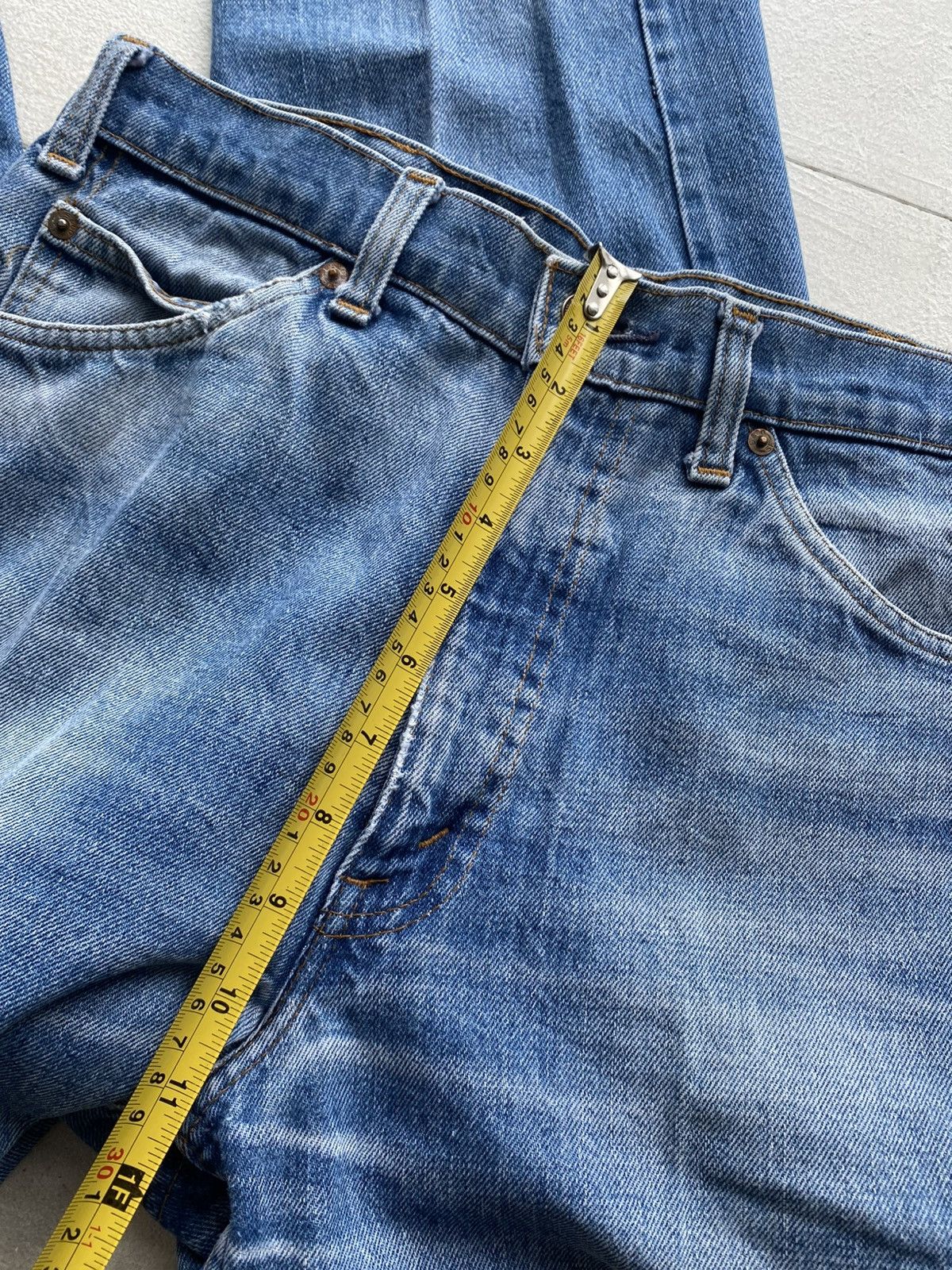 Levi's Vintage Clothing 90s vntg Levi’s Orang Tab Light Wash Denim Jeans Faded Blue Size US 32 / EU 48 - 22 Thumbnail