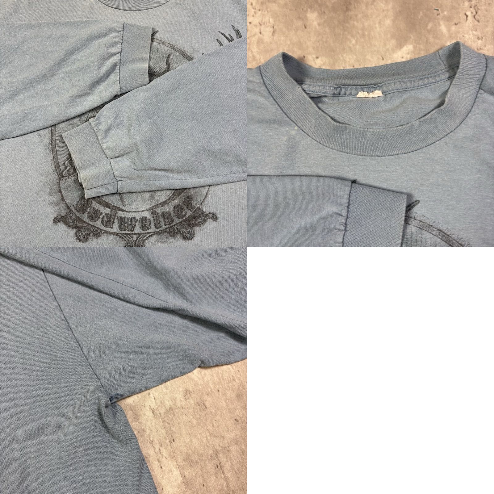 Vintage VINTAGE Budweiser Deer Blue Long Sleeve T Shirt Beer Nature size 2XL Men Crew Neck Graphic Print 90s - Unbranded Size US XXL / EU 58 / 5 - 8 Thumbnail