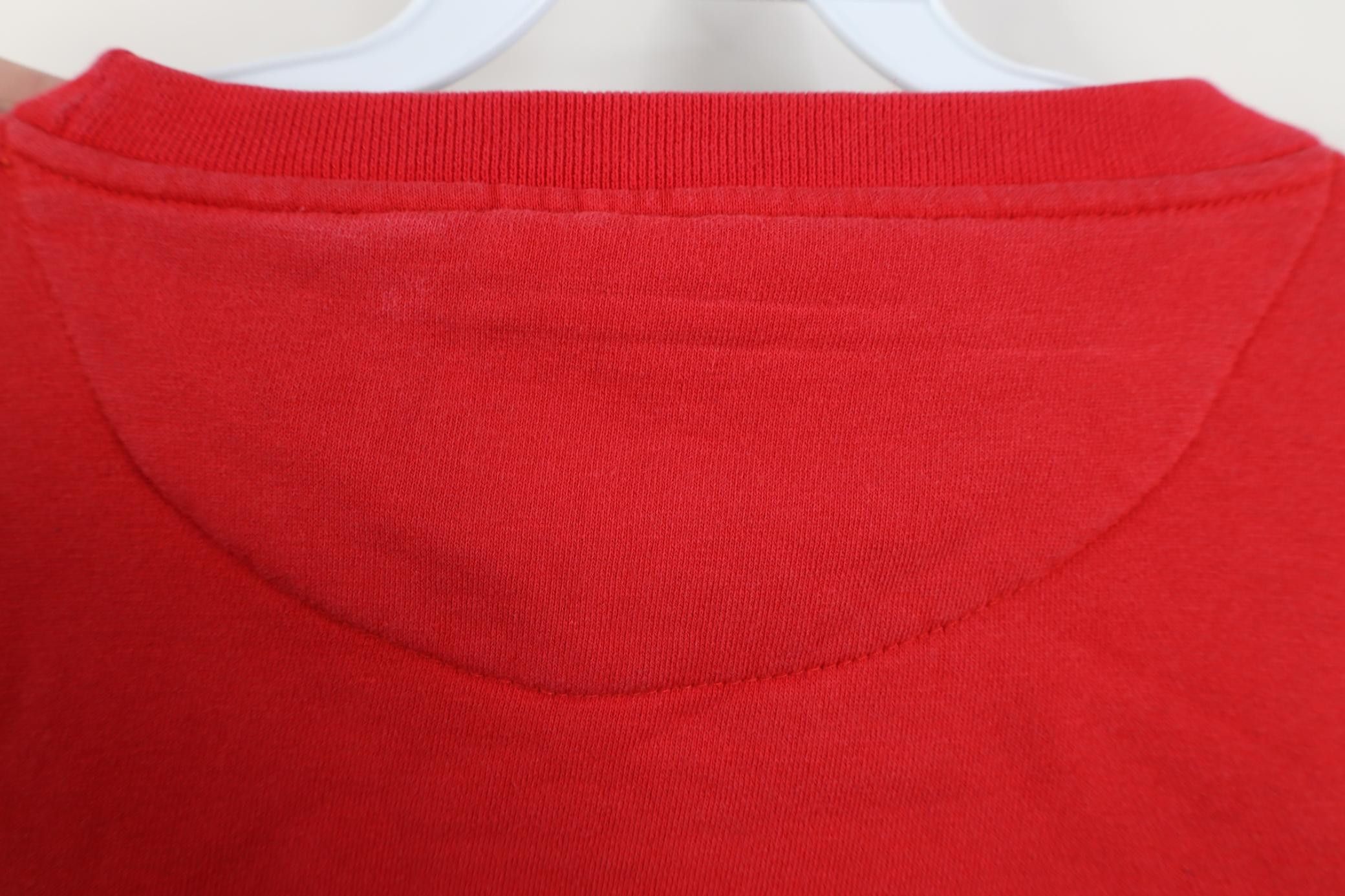 Starter Vintage 90s Starter Faded Boxy Fit Crewneck Sweatshirt Red Size US L / EU 52-54 / 3 - 11 Thumbnail