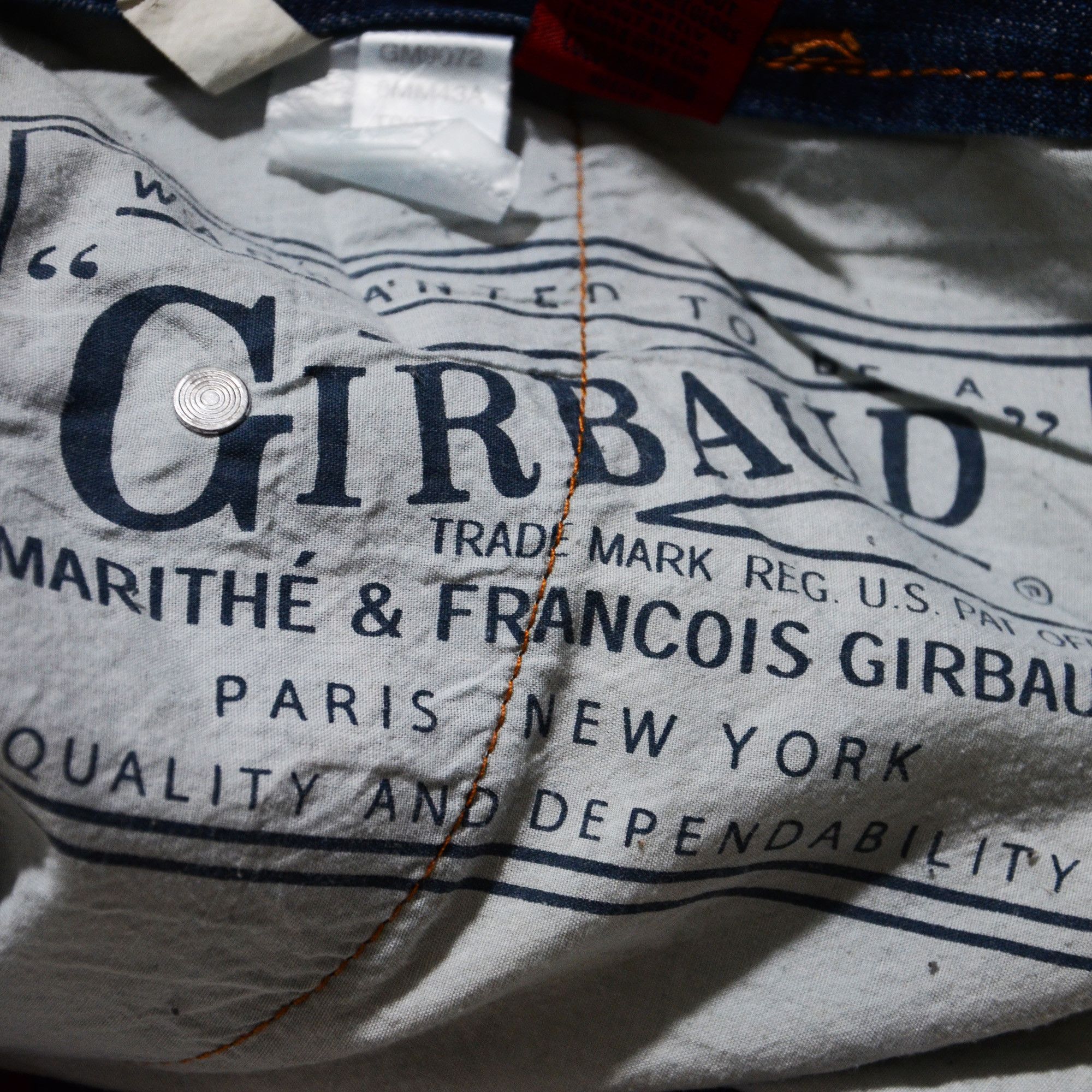 Marithe + Francois Girbaud M+FG Shorts Cargo Denim Y2K Hiphop 2006 Craft Size US 36 / EU 52 - 4 Thumbnail