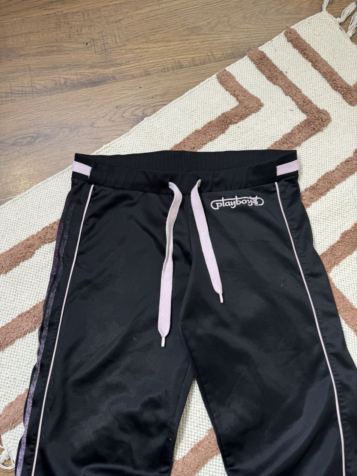 Playboy VINTAGE PLAYBOY 2000s STRAIGHT PANTS Size 28" / US 6 / IT 42 - 4 Thumbnail