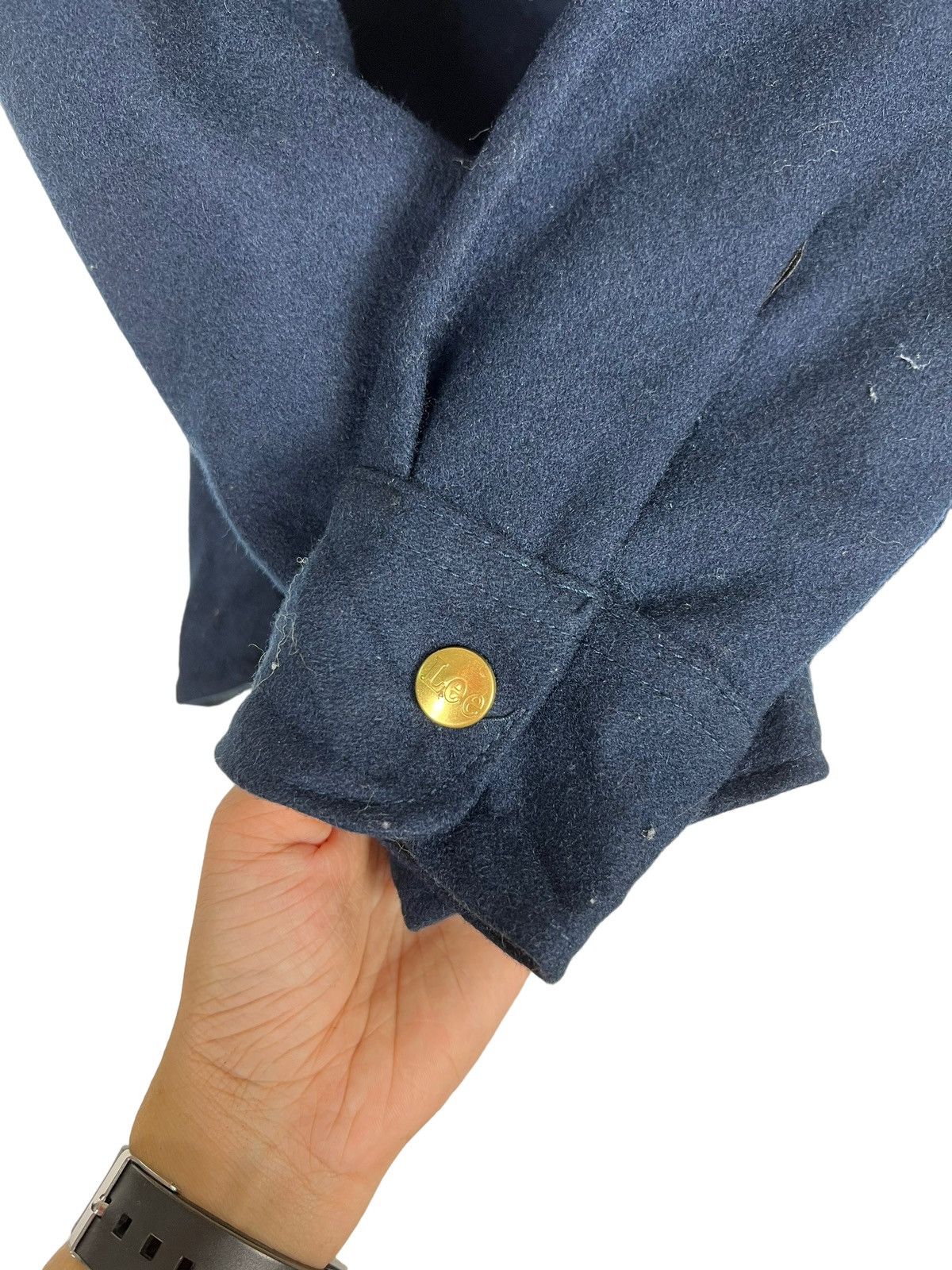 Lee 🔥 LEE WOOL SHIRT CPO JACKET Size US S / EU 44-46 / 1 - 11 Thumbnail