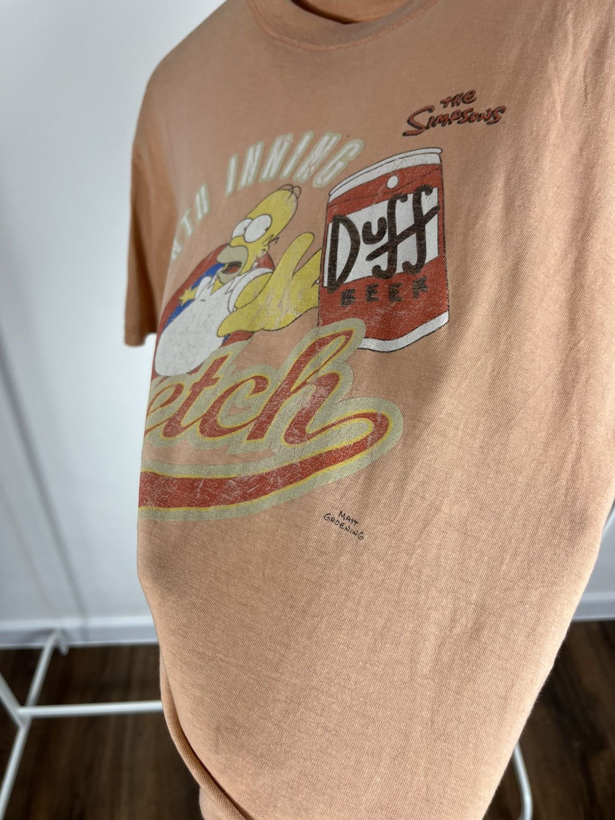 Other Vintage Simpsons Duff Beer T-Shirt Italy Montecarlo 90s Size US L / EU 52-54 / 3 - 6 Thumbnail