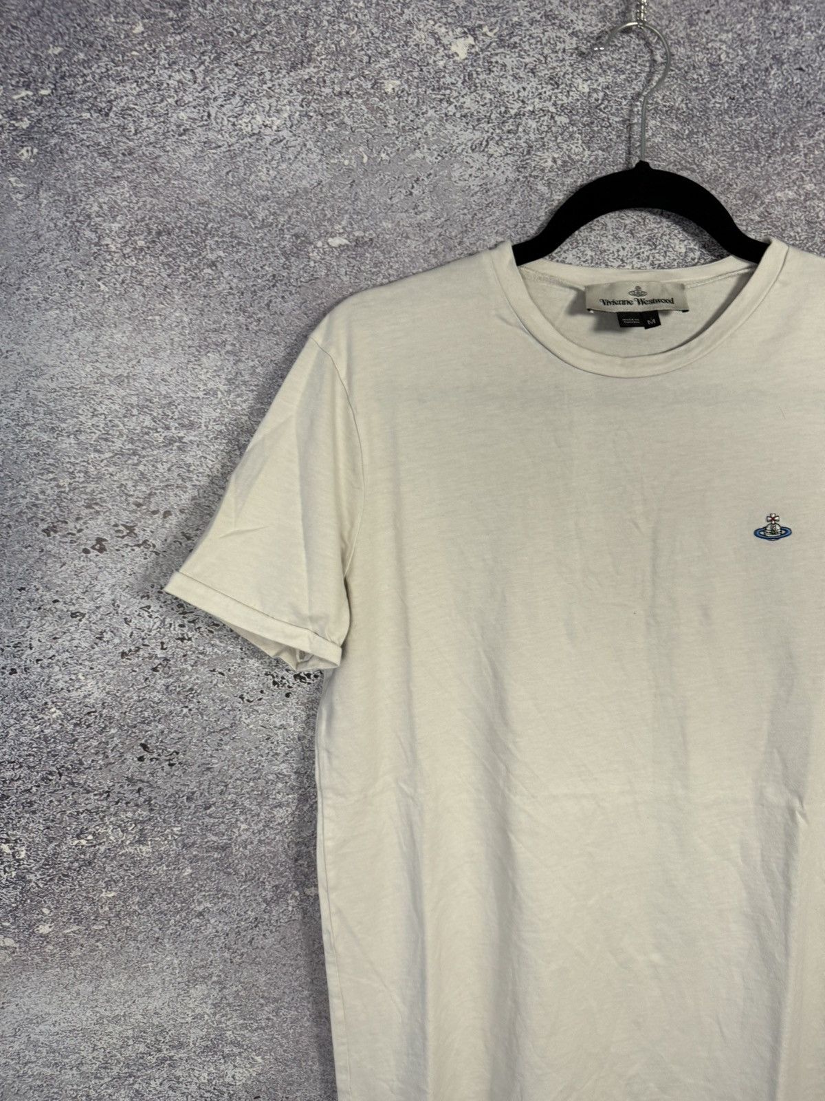 Vintage × Vivienne Westwood Vintage Vivienne Westwood Logos White Tee Oldmoney M size Size US M / EU 48-50 / 2 - 2 Thumbnail