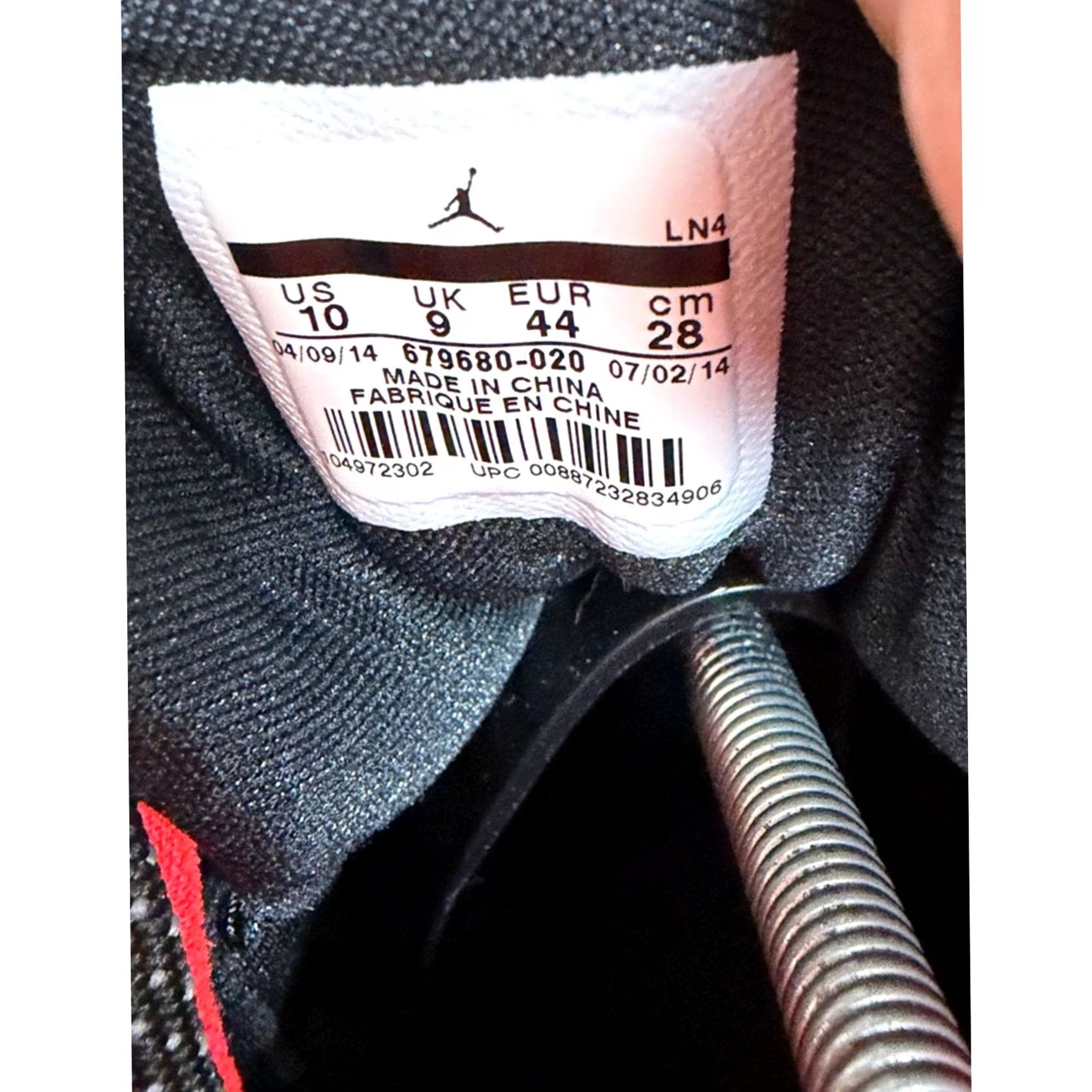 Jordan Brand Air Jordan Flight Remix Black Size 10 Men Shoe Womens? Size US 10 / EU 43 - 7 Thumbnail