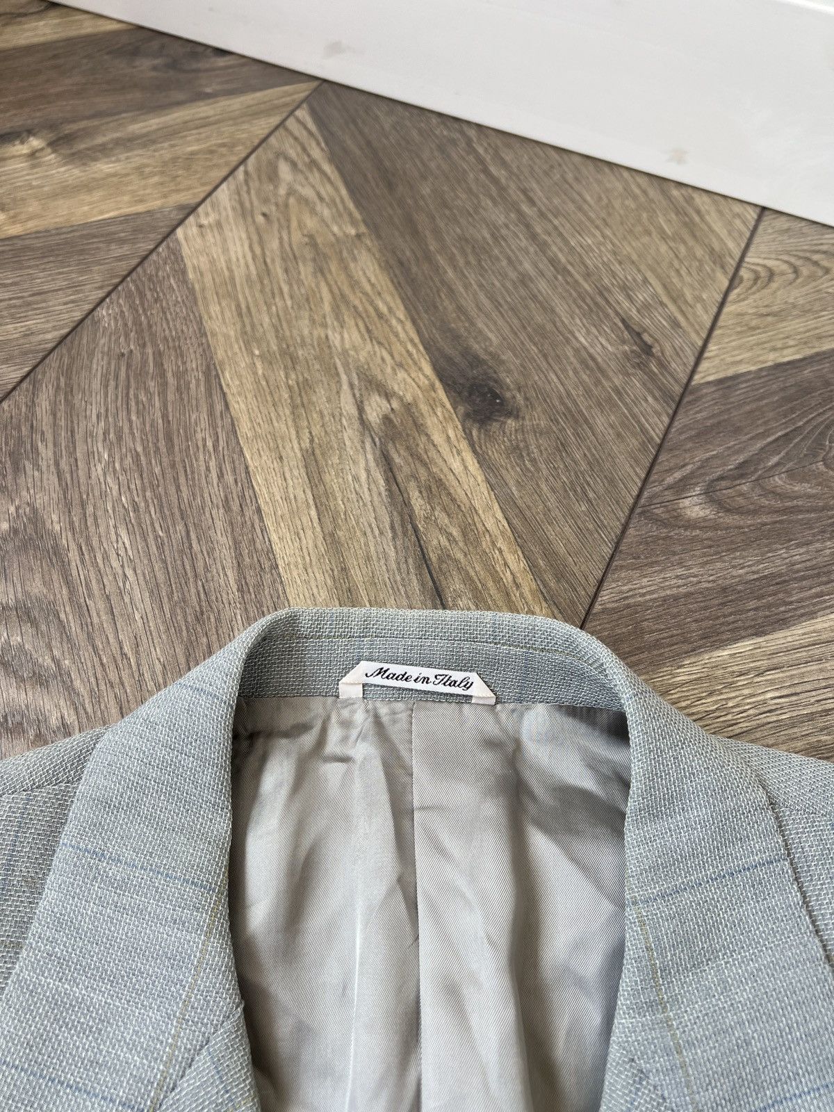 Lardini Vintage Lardini Check Wool Blazer Jacket 3-Button Size 54R - 11 Thumbnail