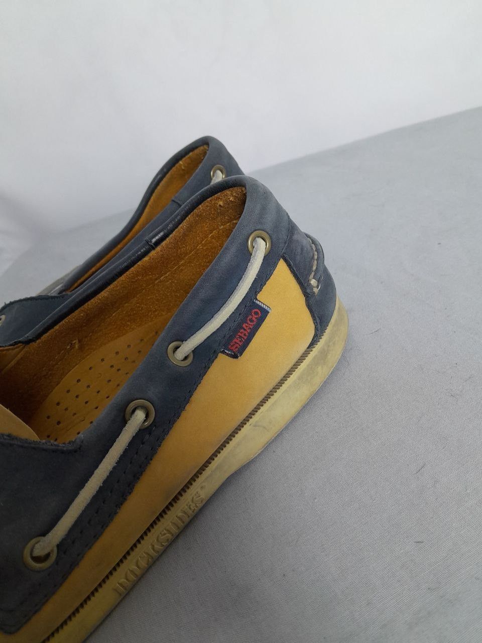 Sebago Sebago Classic Dan Black Grained Leather Penny Loafers Size US 8 / EU 41 - 9 Thumbnail