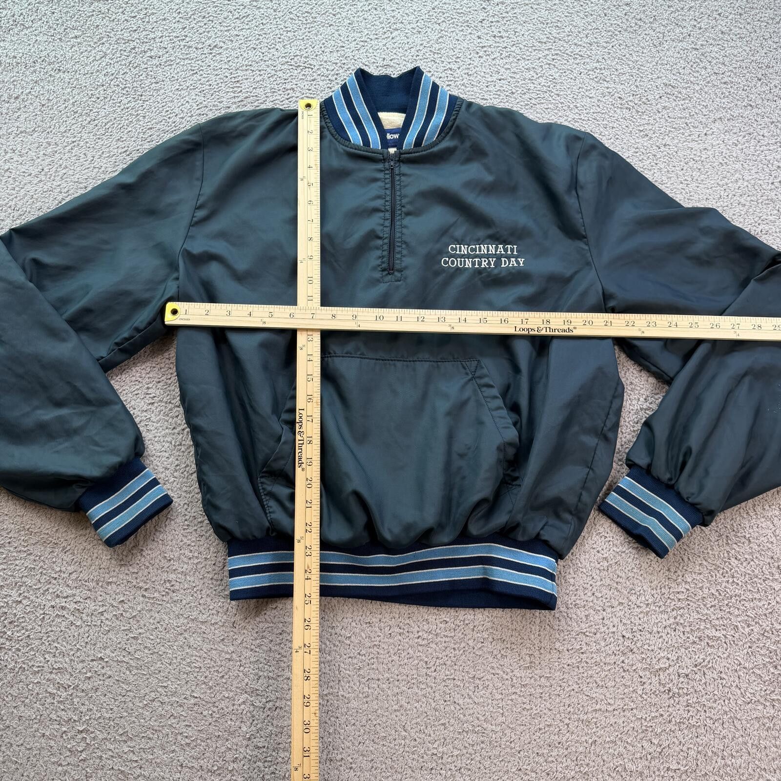 Holloway Vintage 80 Holloway USA Cincinnati Country Day Bomber Jacket Size US L / EU 52-54 / 3 - 3 Thumbnail