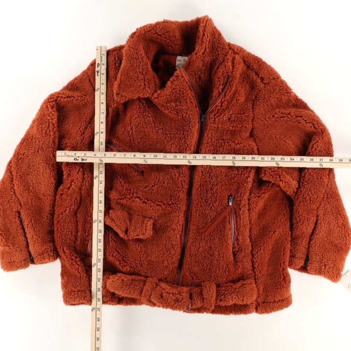 Vintage We The Free So Cozy Slouchy Moto Jacket Spiced Brandy Women's XL Shirt Size XL / US 12-14 / IT 48-50 - 3 Thumbnail