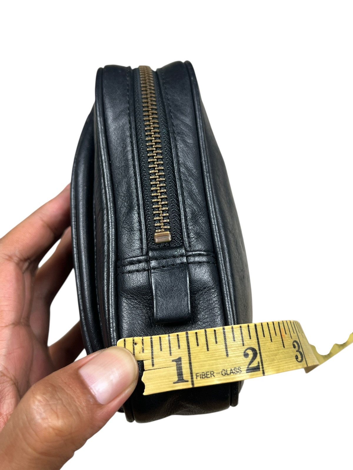Genuine Leather × Porter 1990 Porter Cortina-d’a Leather Clutch Bag Size ONE SIZE - 15 Thumbnail