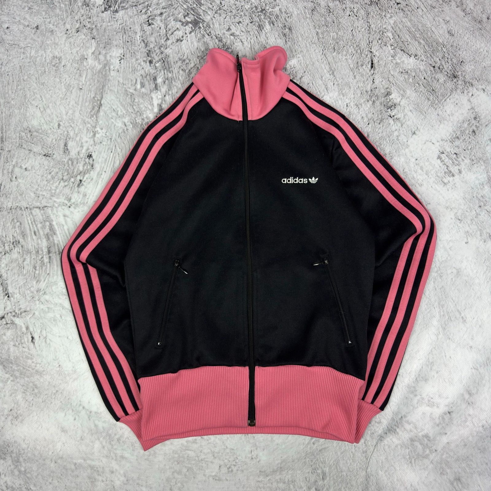 Adidas Adidas Women's 3-Striped Trefoil Logo Full Zip Track Jacket Size XXS / US 00 / IT 34 - 1 Thumbnail