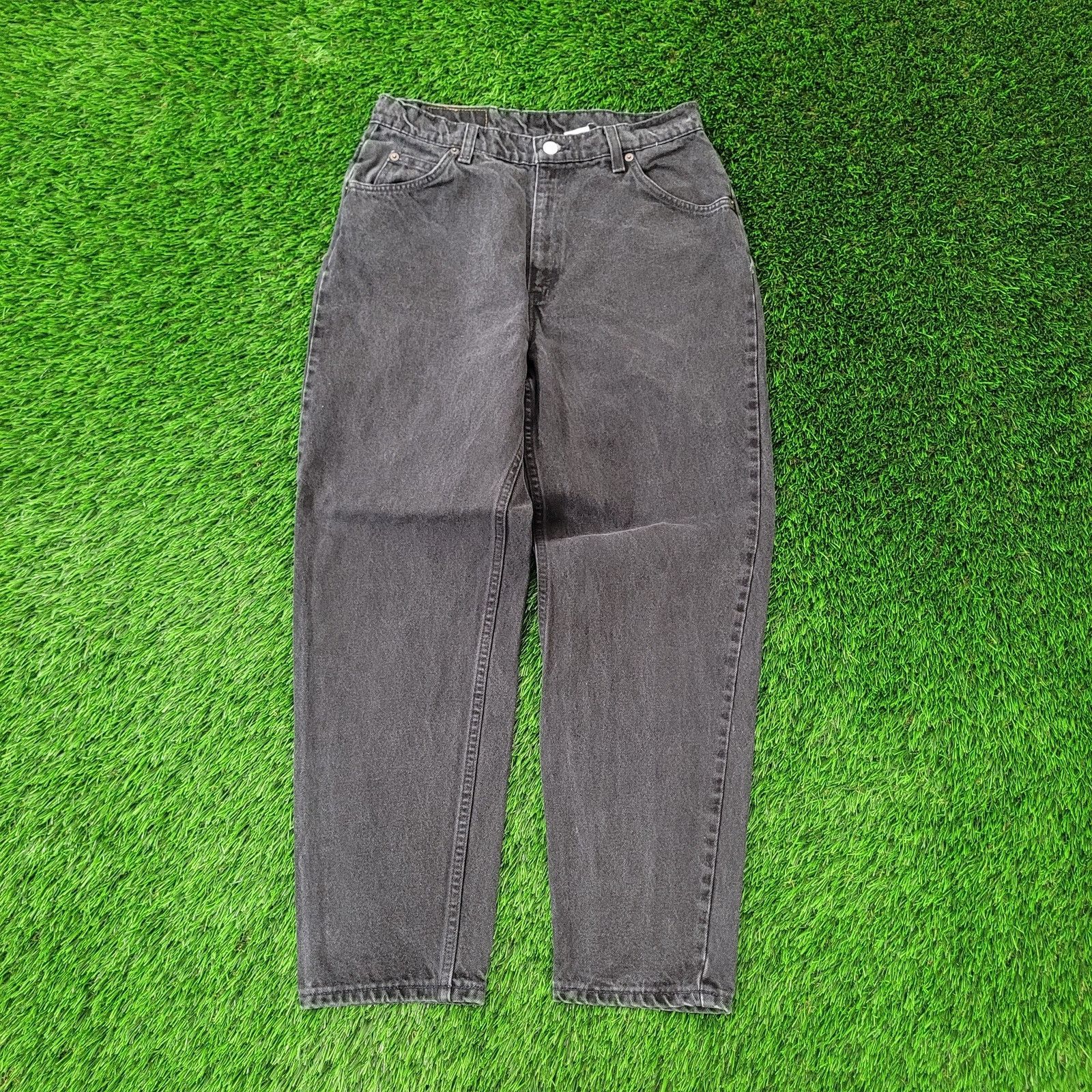Levi's Vintage LEVIS 912 Baggy Jeans Womens 9 30x28 Tapered USA Size 30" / US 8 / IT 44 - 1 Thumbnail