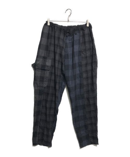 Yohji Yamamoto Yohji Yamamoto pour homme design check pants Size US 43 - 1 Thumbnail
