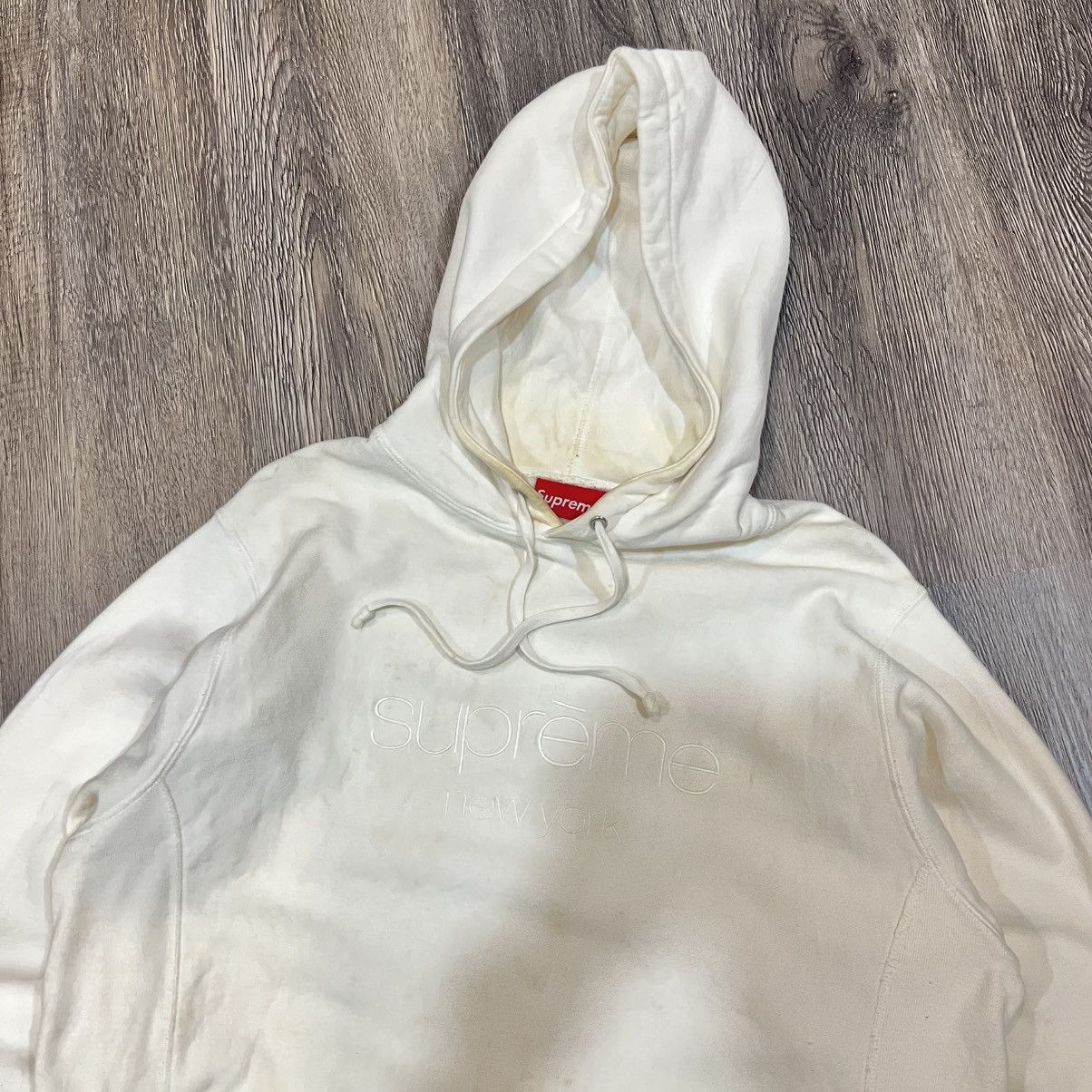Supreme Supreme SS17 New York Logo Hoodie Size US L / EU 52-54 / 3 - 2 Thumbnail
