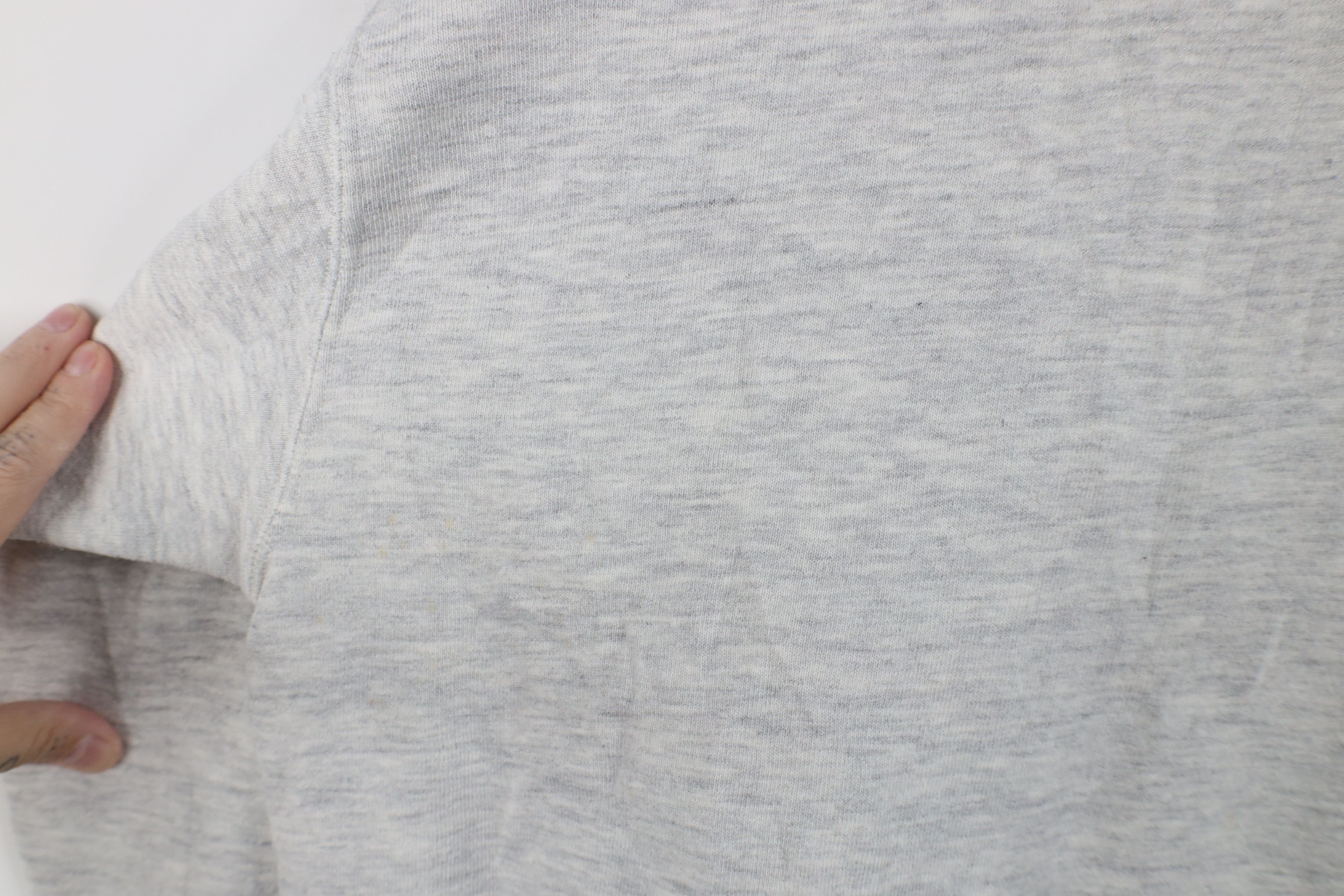 Vintage Vintage 90s Buena Vista Track and Field Sweatshirt Gray USA Size US L / EU 52-54 / 3 - 11 Thumbnail