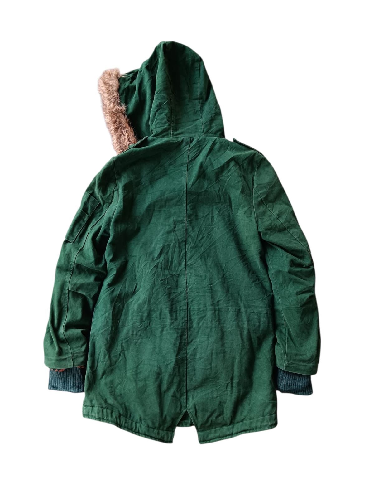 Kazuyuki Kumagai Attachment Attachment leopard linned fur hoodie parka Size US M / EU 48-50 / 2 - 7 Thumbnail