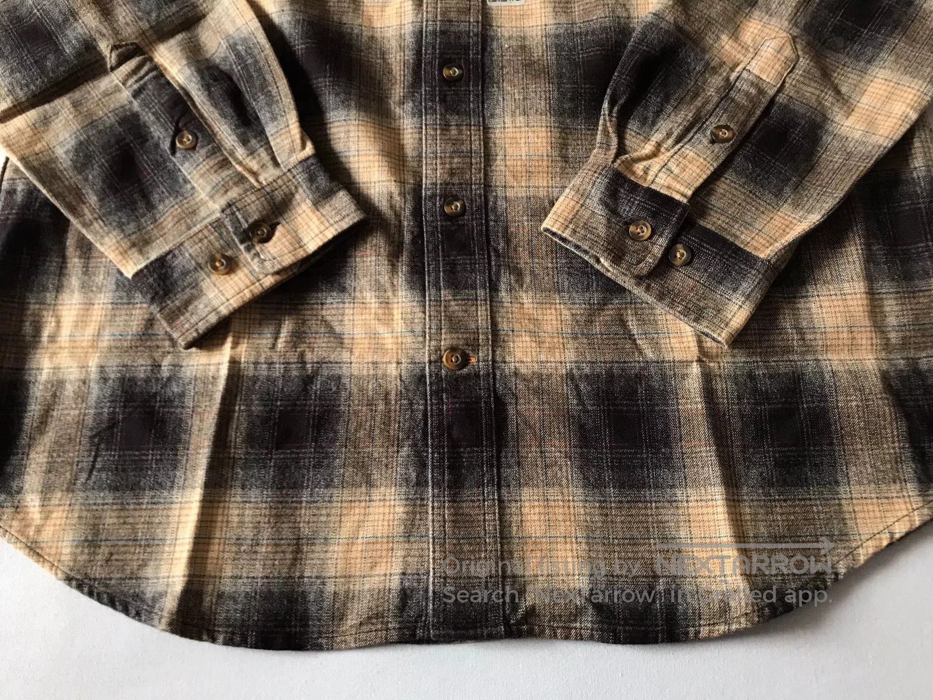 Carhartt Carhartt 104451 Flannel Work Shirt. Size US M / EU 48-50 / 2 - 5 Thumbnail
