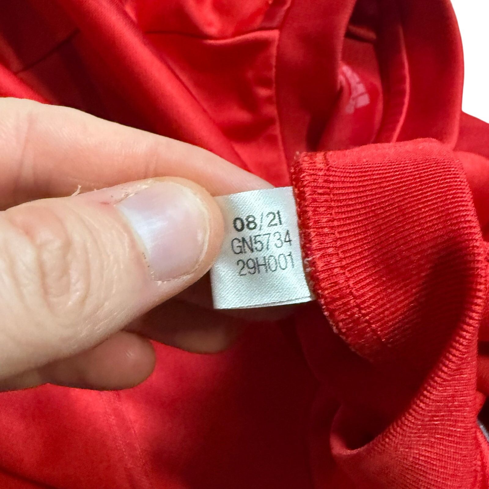 Adidas Adidas Dynamo FC Soccer Jersey Red #29 AEROREADY Valeo Sz S Size US S / EU 44-46 / 1 - 4 Thumbnail