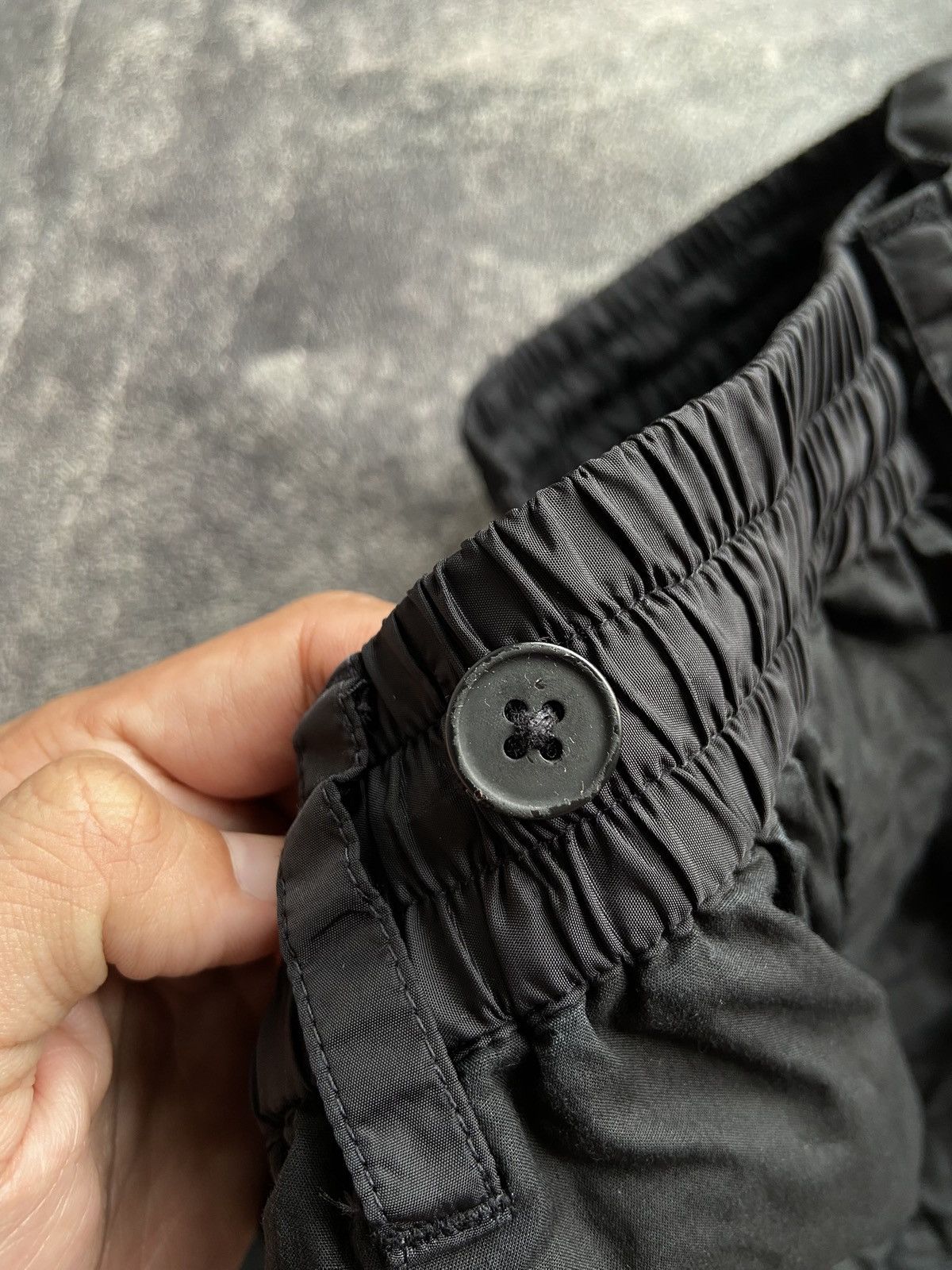 Adidas 💥BINDING OFFER💥Y3 Parachute Joggers 3 Stripe Back In Black Size US 28 / EU 44 - 4 Thumbnail