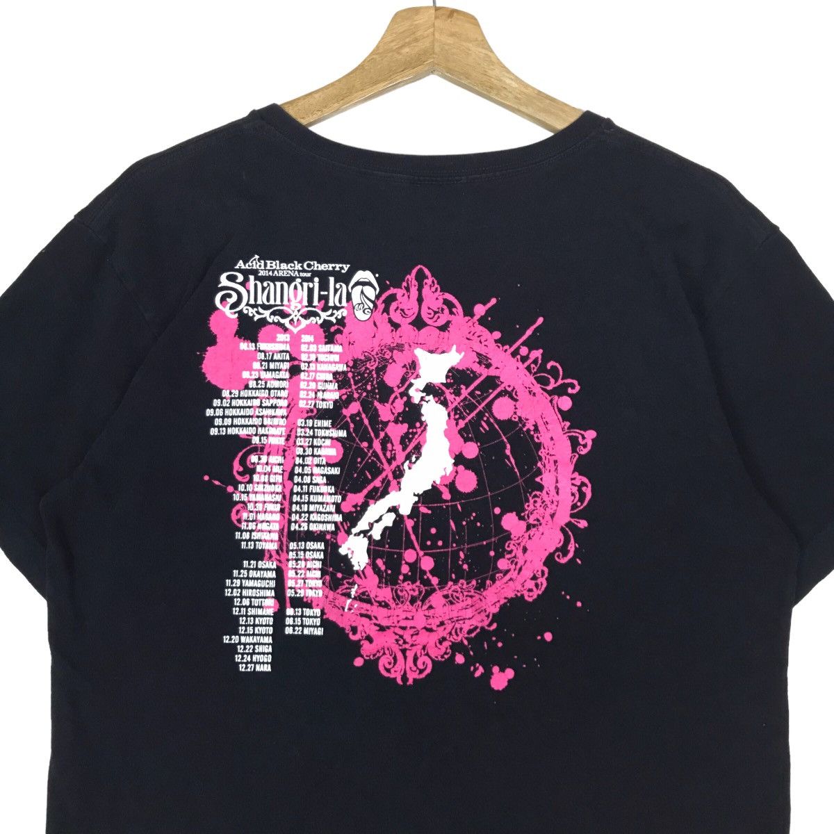 Acid Black Cherry Shangri-la Tour Tee Shirt