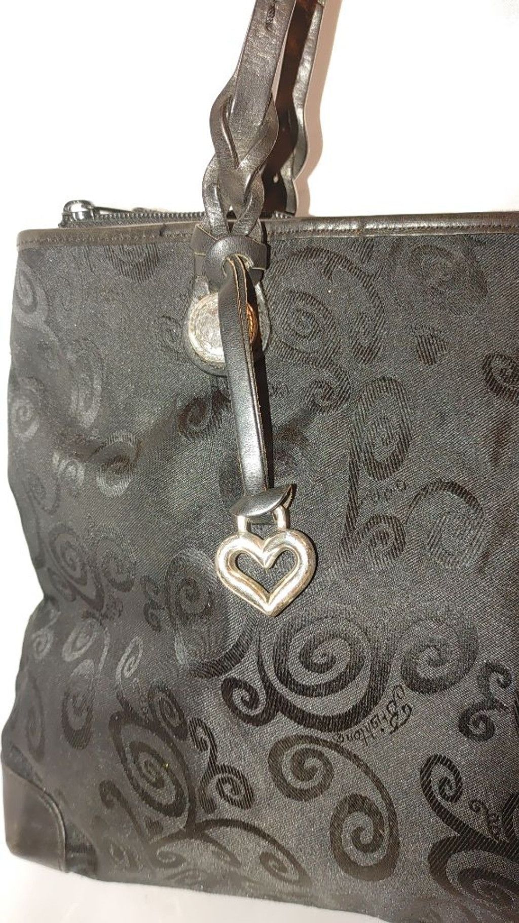 Brighton Brighton Harbor Jacquard & Leather Tote D520639 Size ONE SIZE - 3 Thumbnail