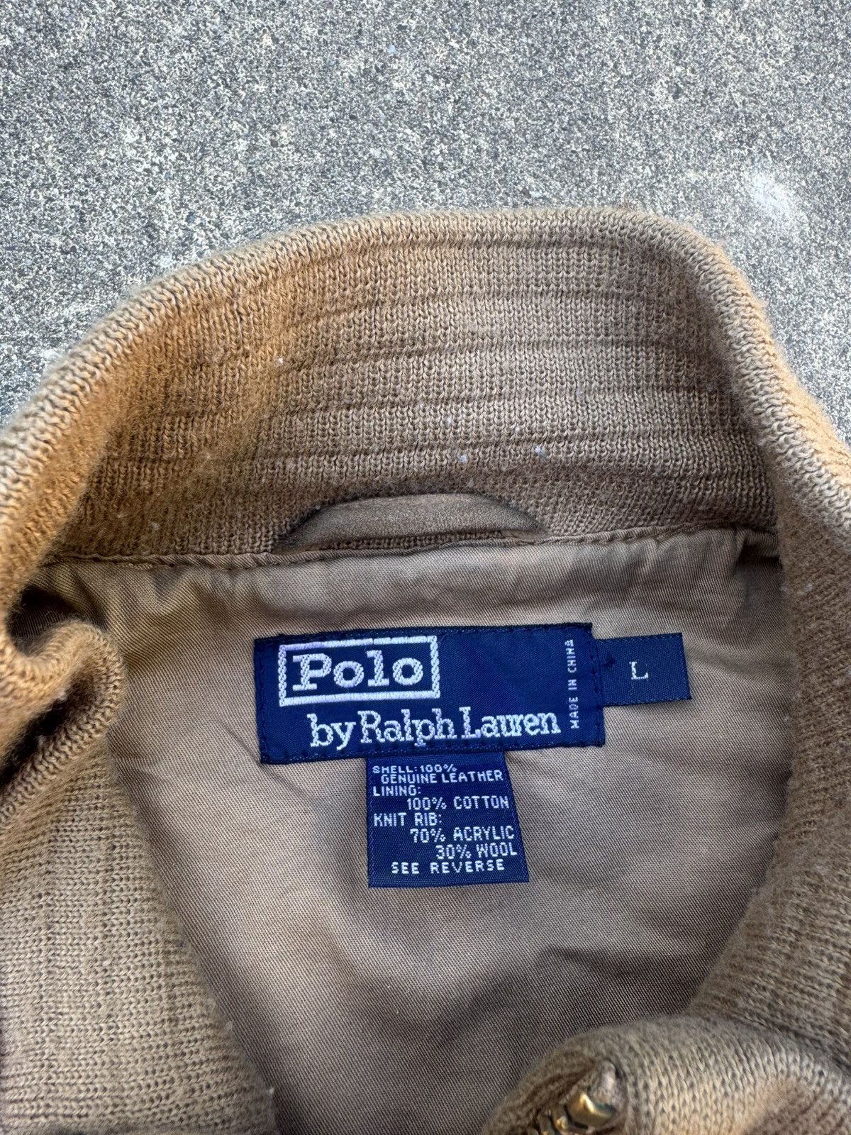 Polo Ralph Lauren C. 1996 Polo suede bomber Size US L / EU 52-54 / 3 - 2 Thumbnail