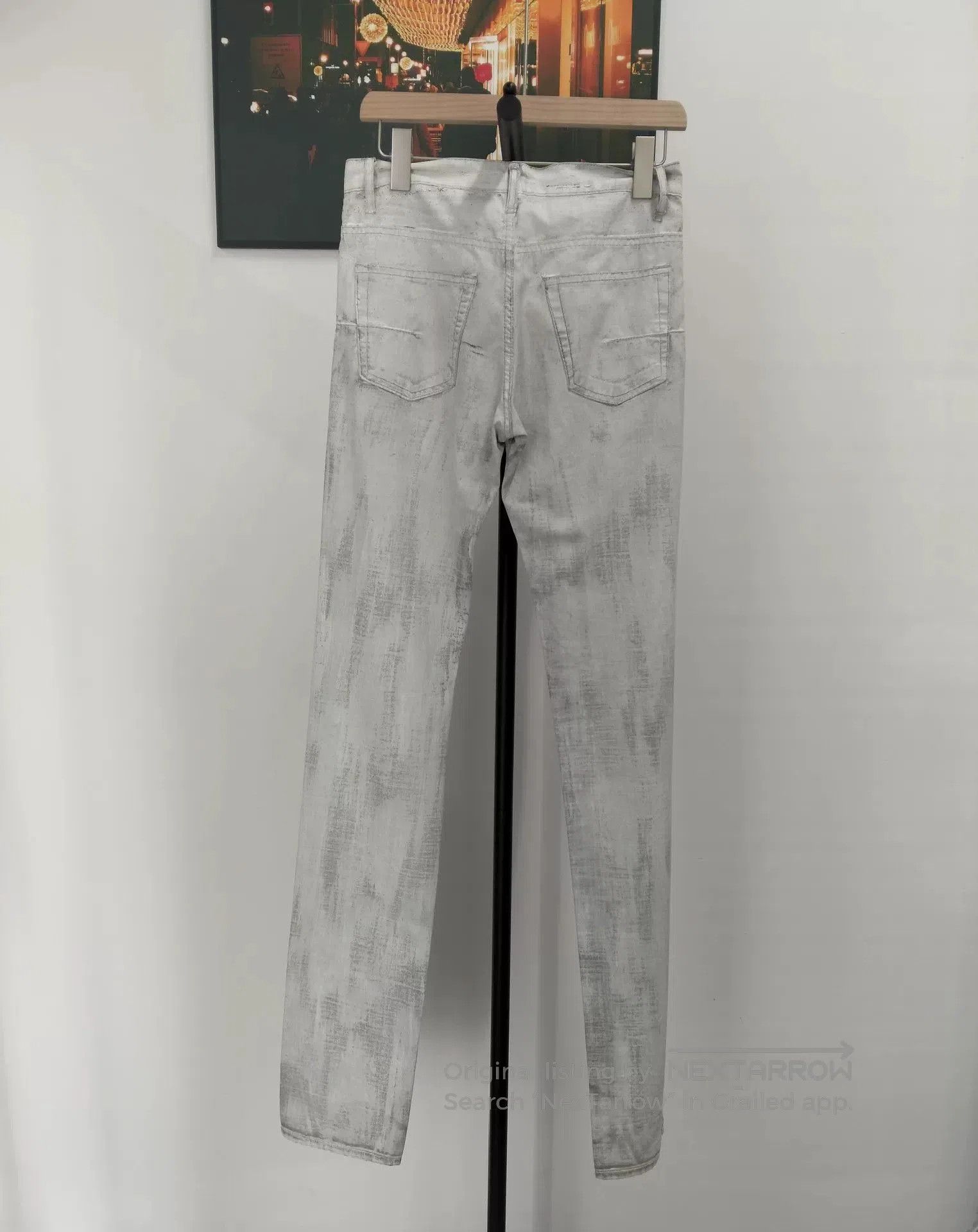 Dior Dior Gray Denim Pants Size 29. Size US 29 - 2 Thumbnail