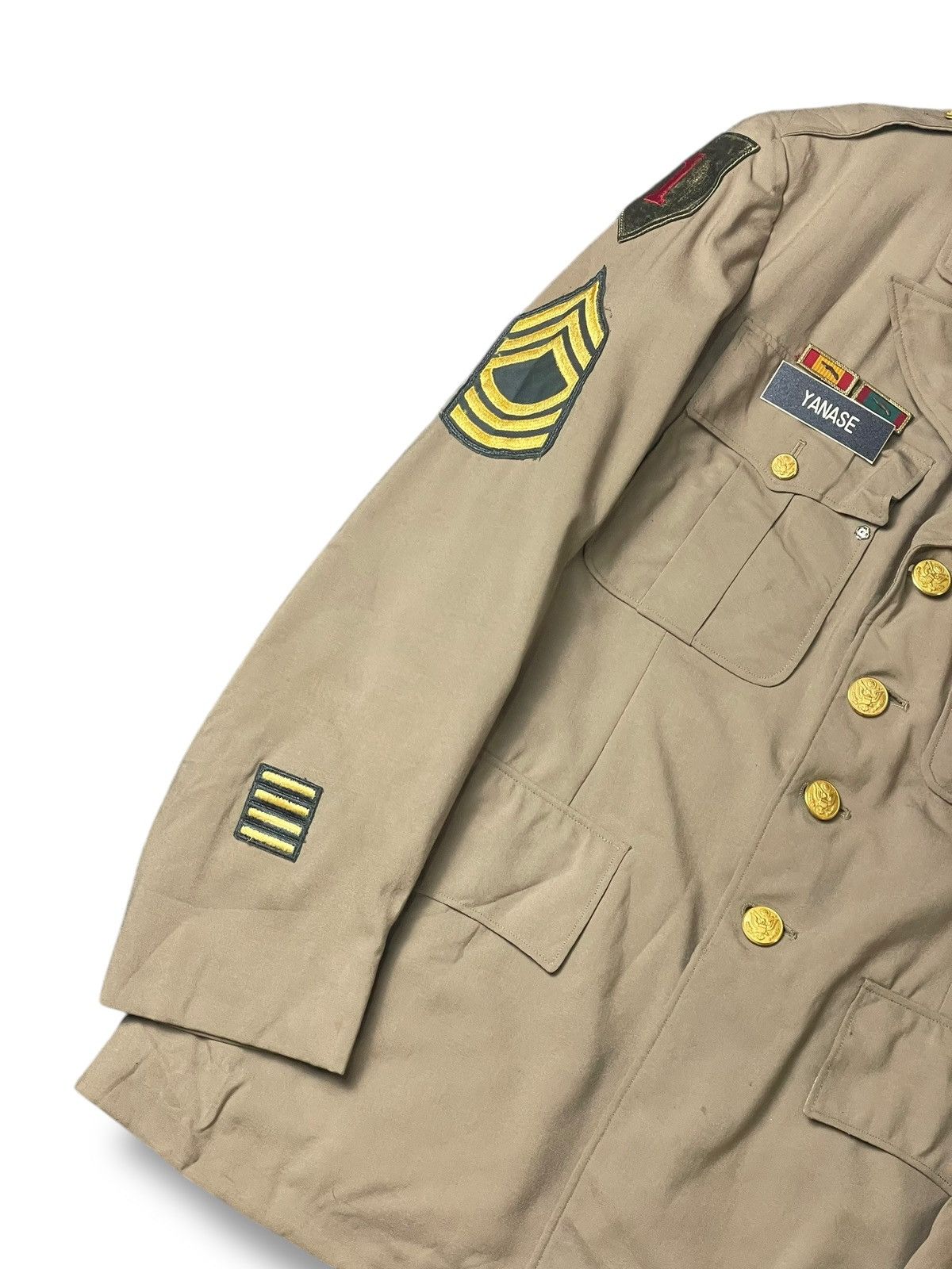 Japanese Brand × Vintage Army Officers Uniform Jacket (107) Size US XXS / EU 40 - 2 Thumbnail