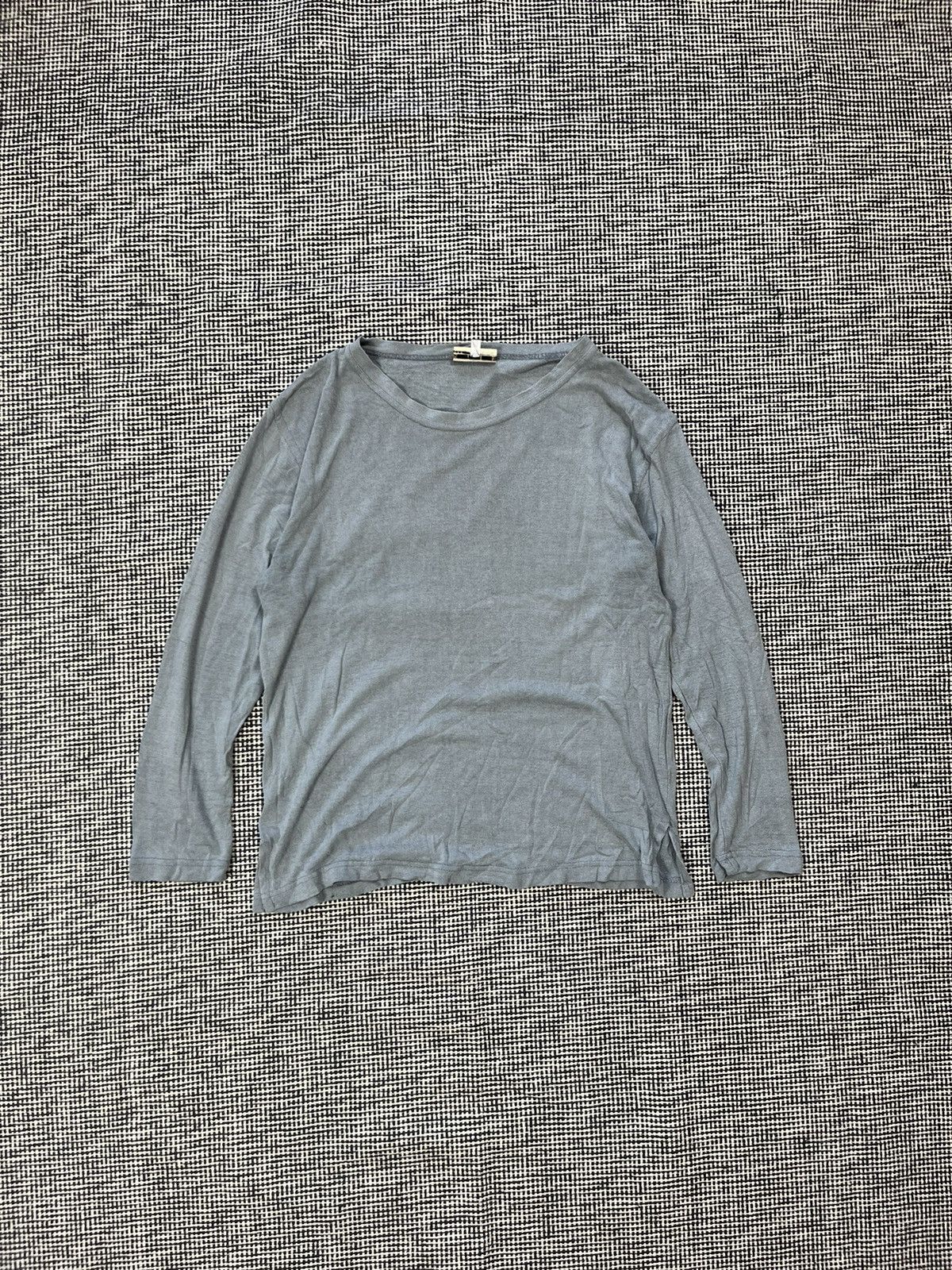 Designer ➕ 100% silk base layer long sleeve t-shirt avant garde Size US S / EU 44-46 / 1 - 1 Thumbnail