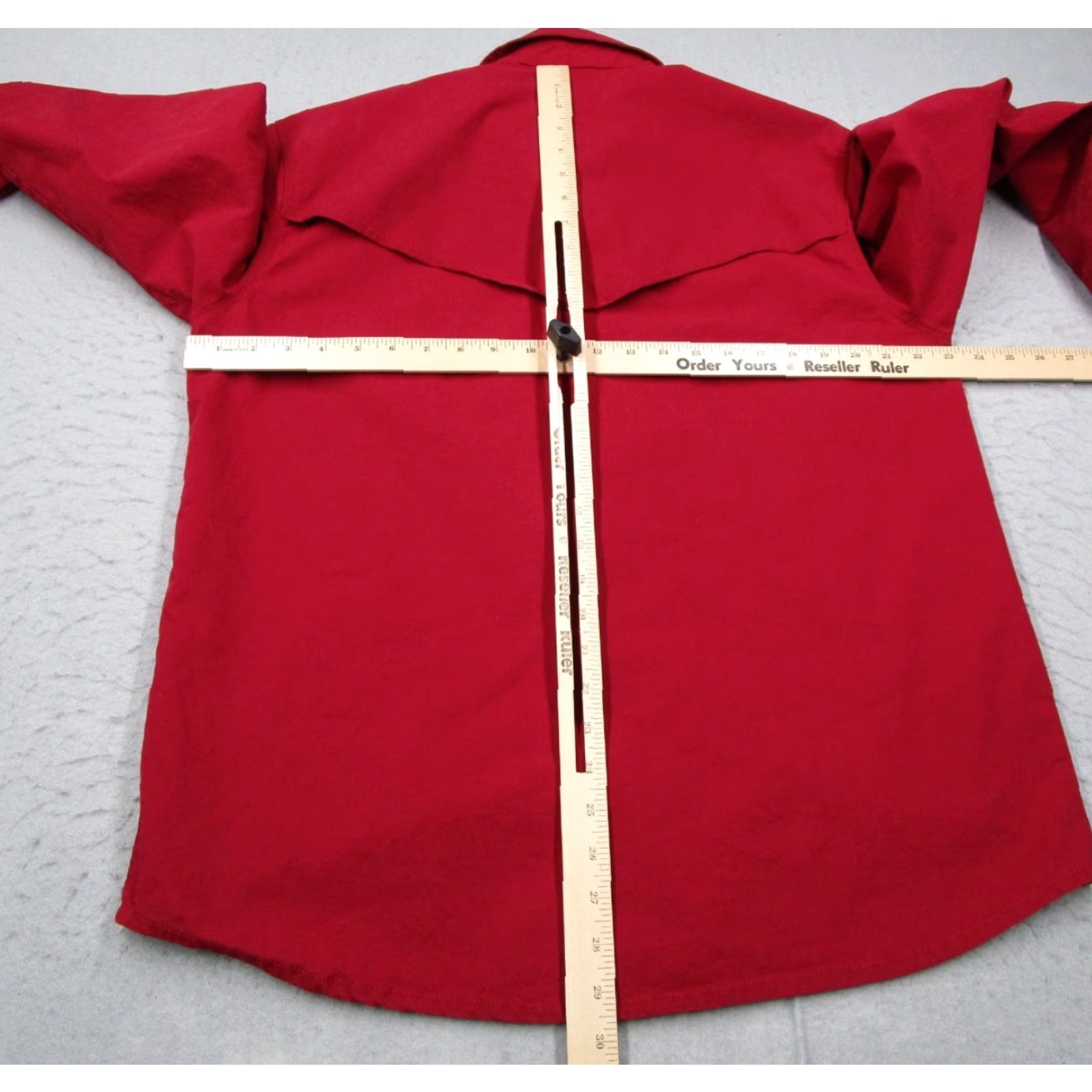 Vintage VINTAGE Outback Trading Company Men's Red Twill Long Sleeve Button-Up Shirt Casual Workwear 100% Cotton M Size US M / EU 48-50 / 2 - 5 Thumbnail