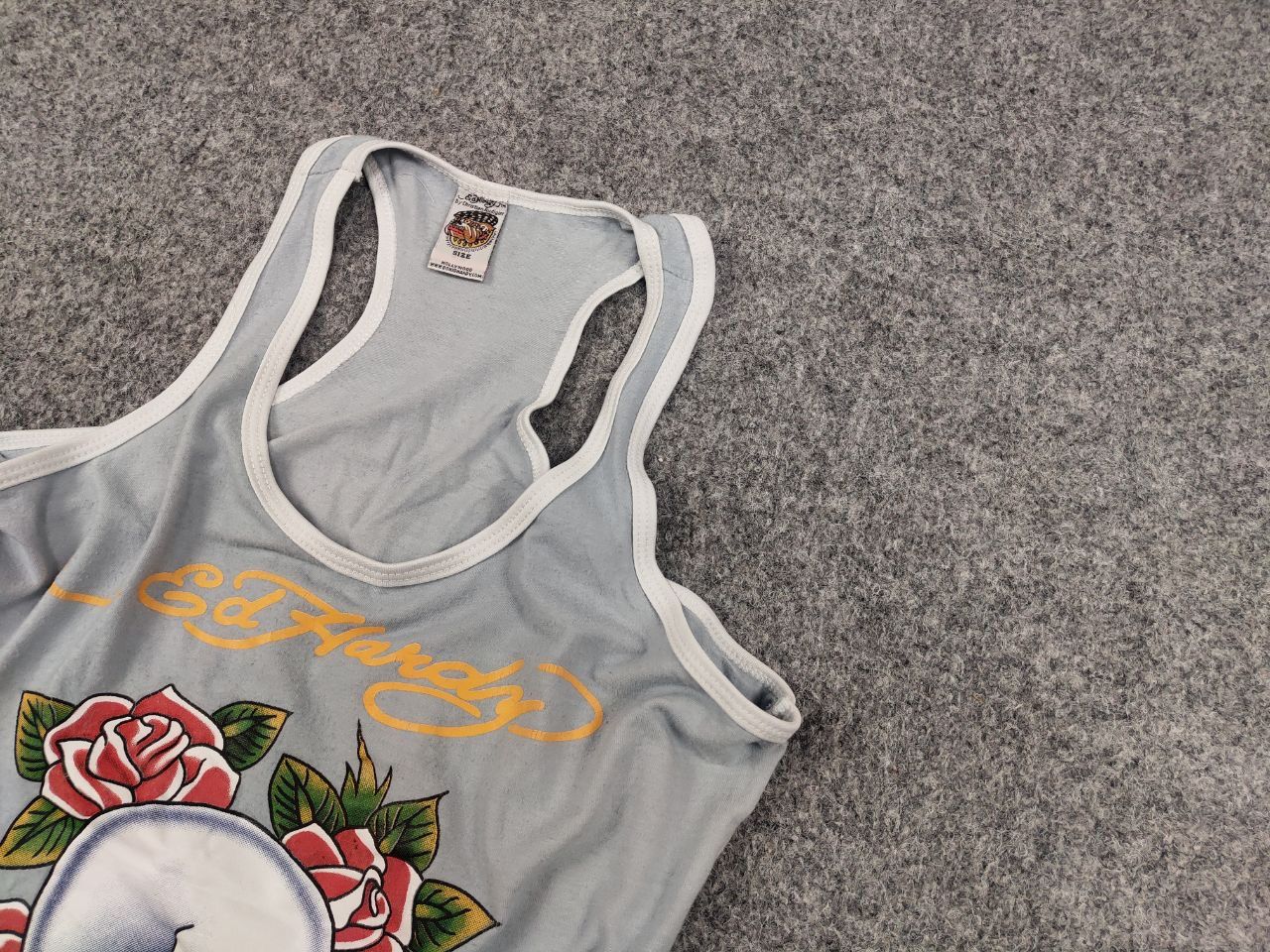 Ed Hardy Vintage Ed Hardy Christian sleeveless Top T-shirt Y2K Style Size M / US 6-8 / IT 42-44 - 4 Thumbnail