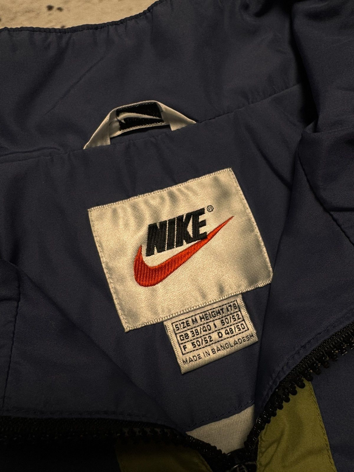 Nike × Nike ACG NIKE VINTAGE DOUBLE LOGO OVERSIZE NYLON LIGHT JACKET Size US M / EU 48-50 / 2 - 7 Thumbnail