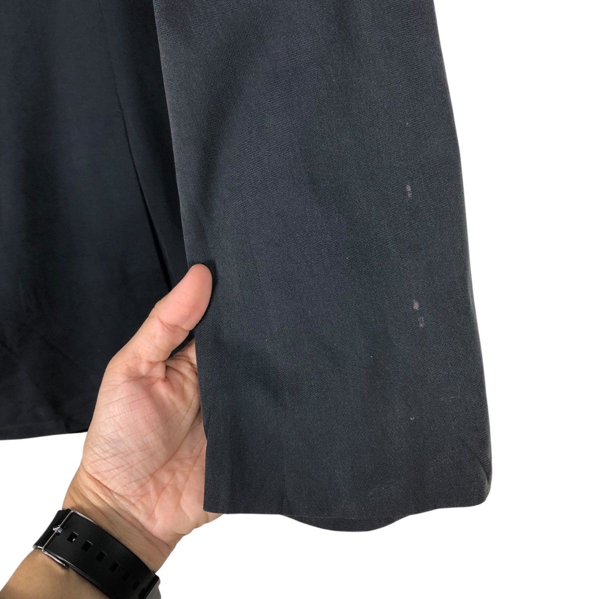 Emporio Armani 📌Rich Black Vintage Emporio Armani Made in Italy Coats Size US M / EU 48-50 / 2 - 16 Thumbnail