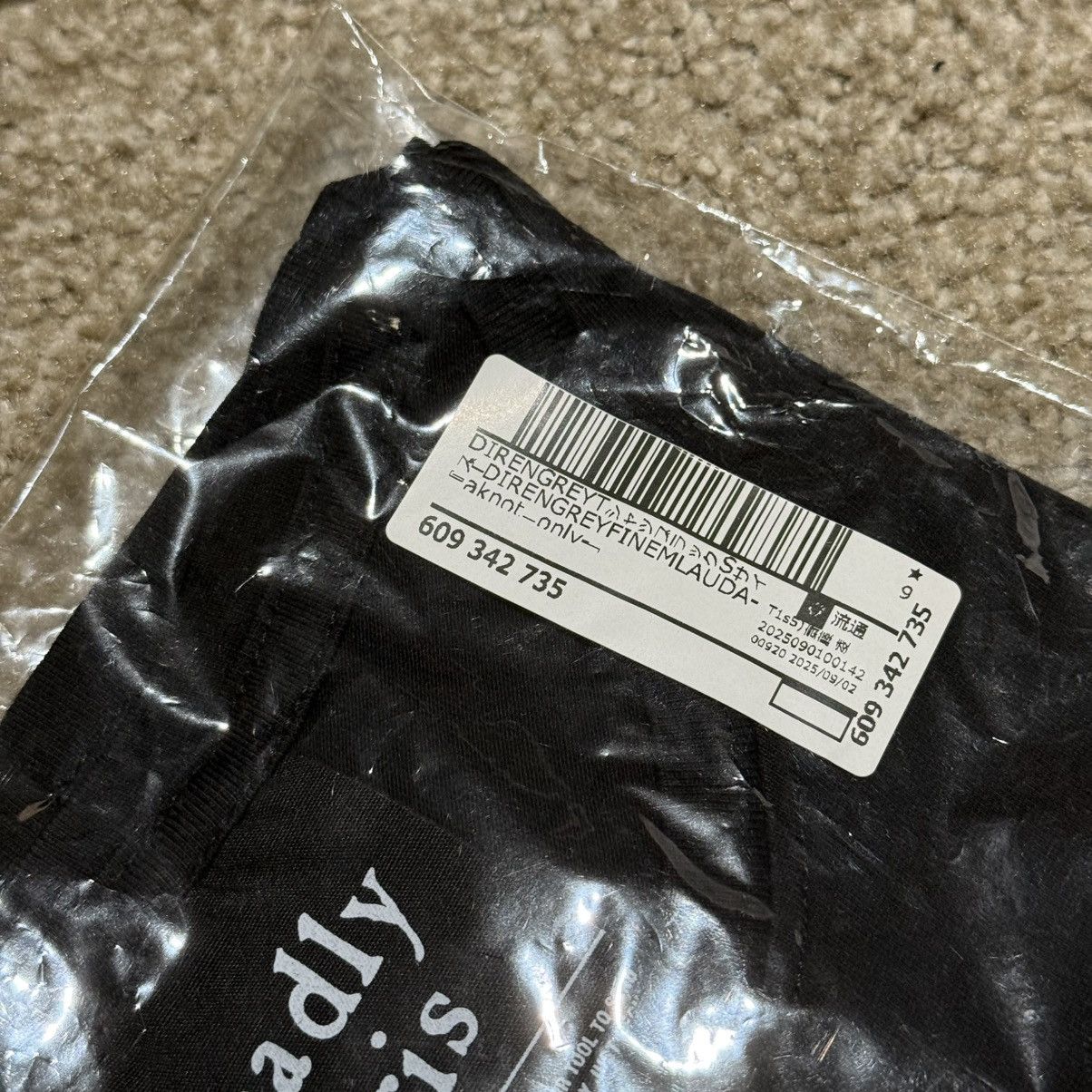 Other Dir En Grey Official Merchandise Tag Deadly Claris Size US S / EU 44-46 / 1 - 10 Thumbnail