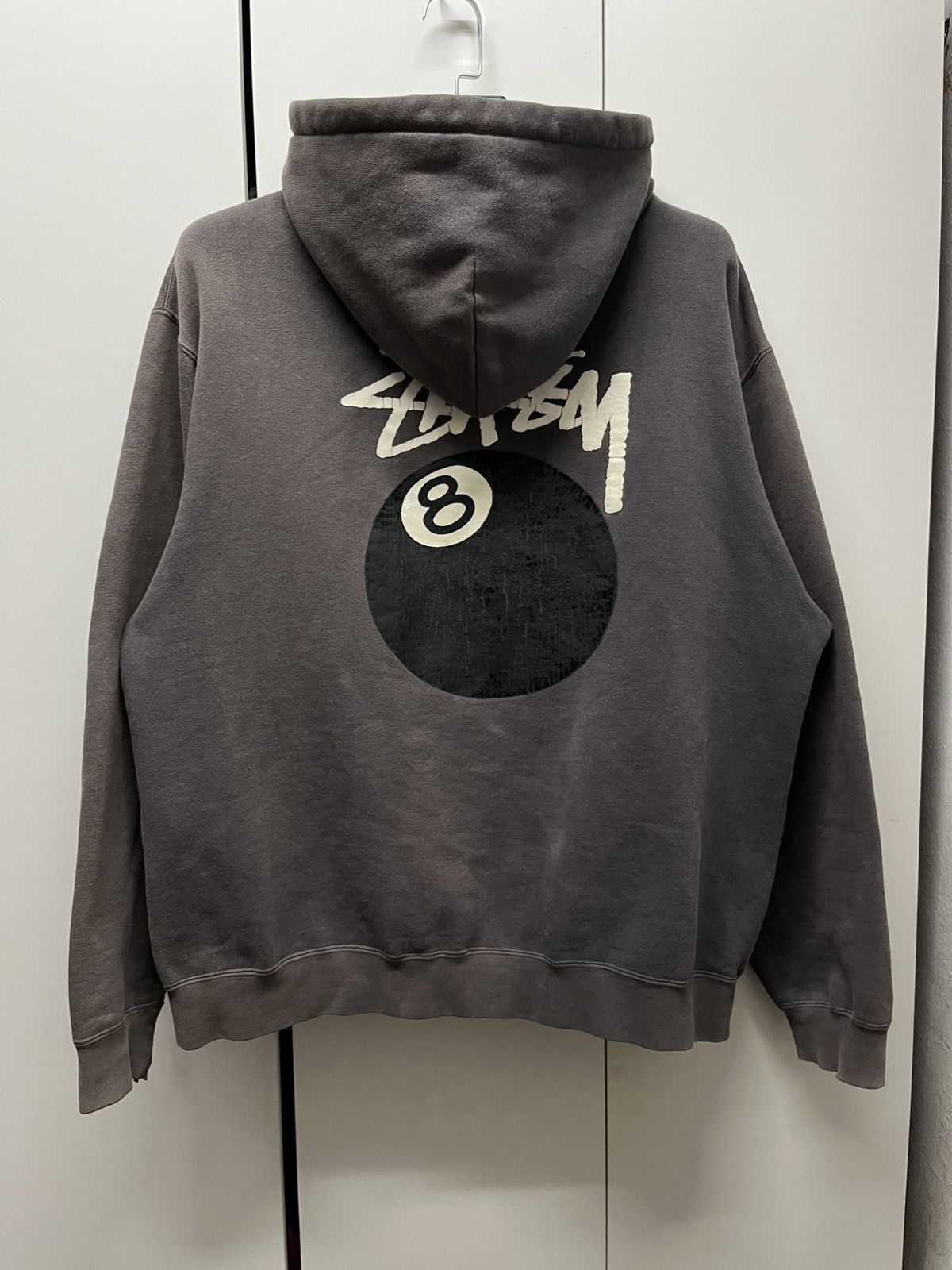 Streetwear × Stussy RRP 440$ VERY RARE Stussy Shattered 8 Ball Zip