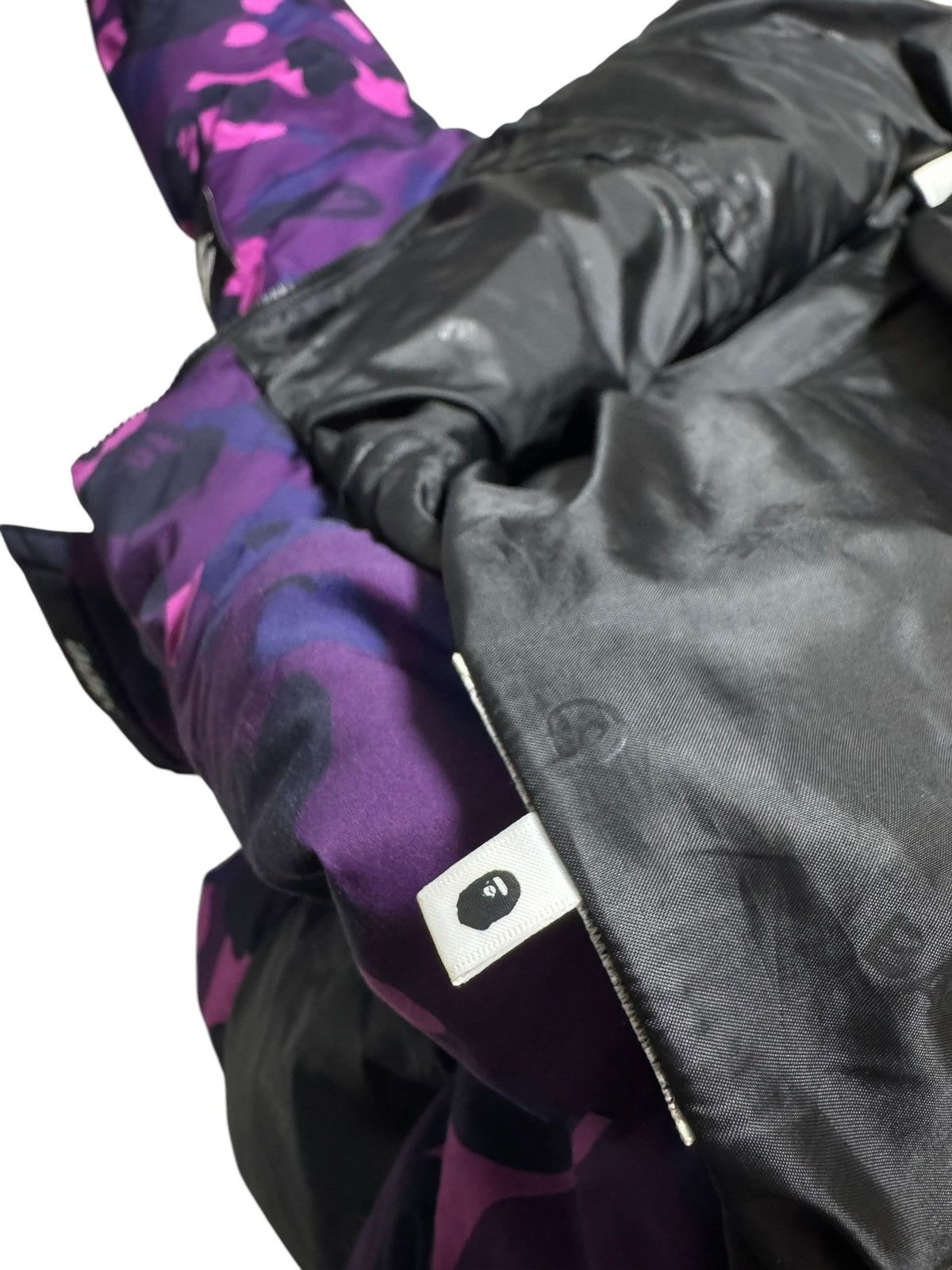 Bape BAPE Hooded Puffer Down Jacket Purple camo Size US M / EU 48-50 / 2 - 5 Thumbnail