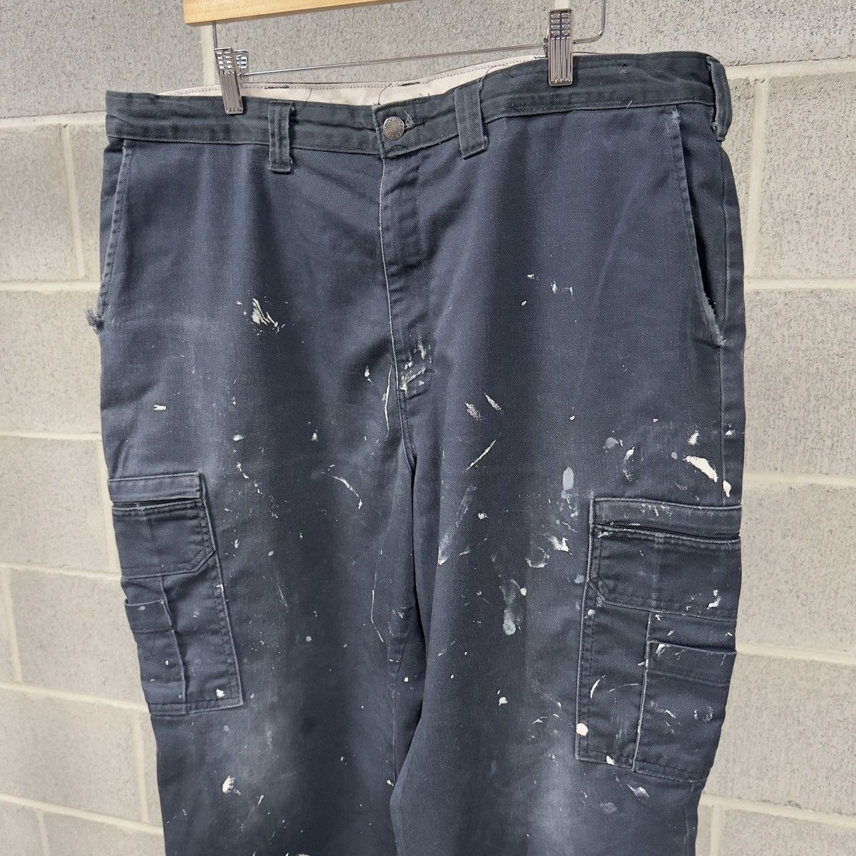 Vintage Vintage Thrashed Faded Distressed Work Pants ERD Grunge Size US 40 / EU 56 - 2 Thumbnail