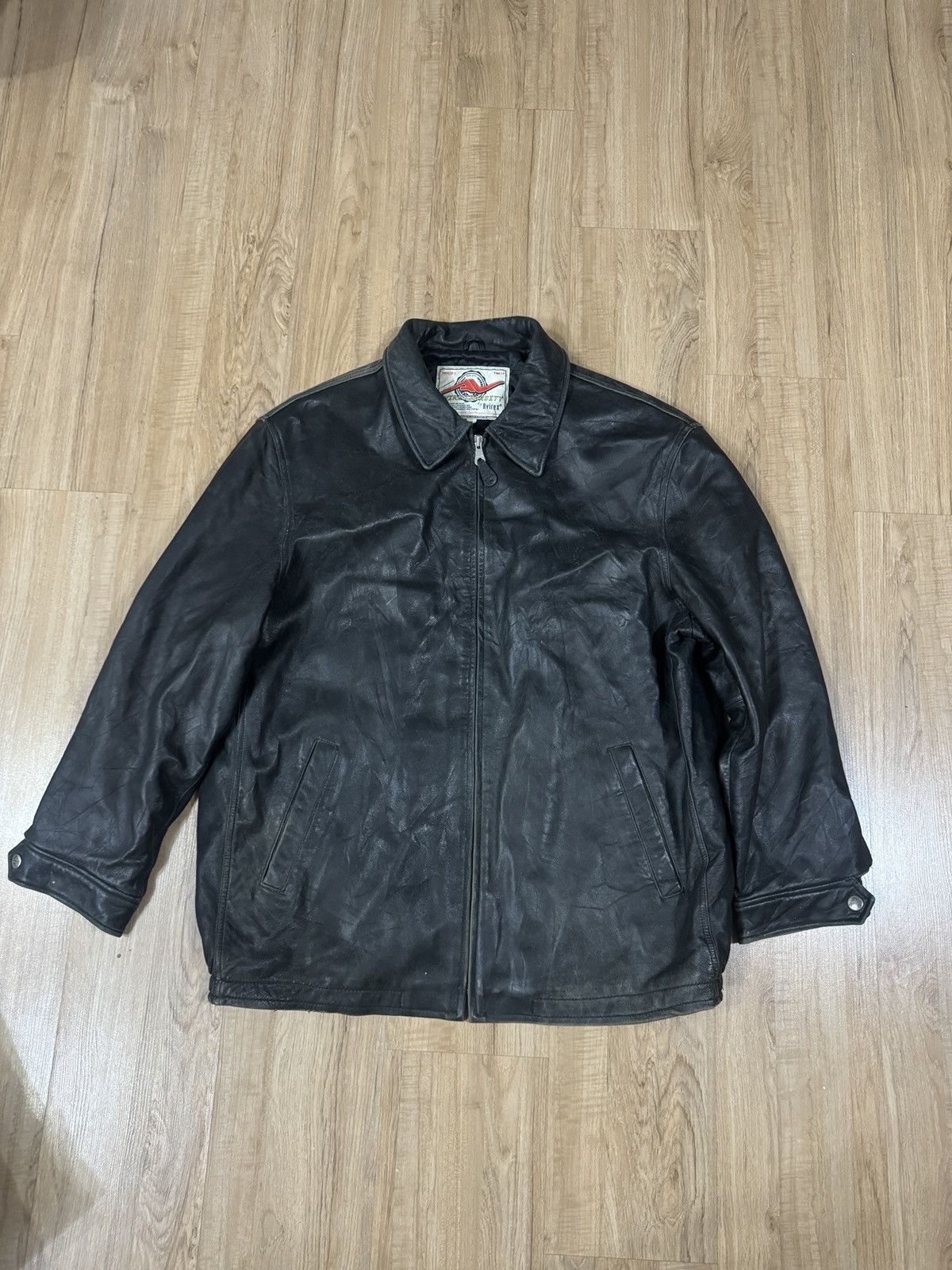 Avirex AVIREX VARSITY JACKET LEATHER JACKET Size US XXL / EU 58 / 5 - 1 Thumbnail