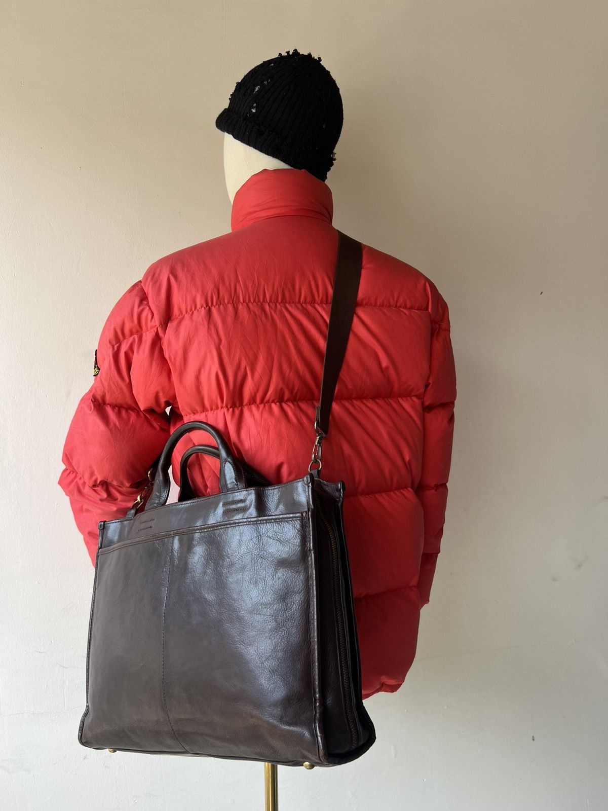 Leather Toyooka Handmade Craftsmanship Japan Patina Leather Bag Size ONE SIZE - 20 Thumbnail
