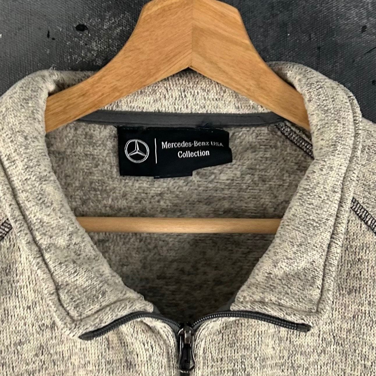 Mercedes-Benz Mercedes Benz USA fleece jacket Size US L / EU 52-54 / 3 - 3 Thumbnail