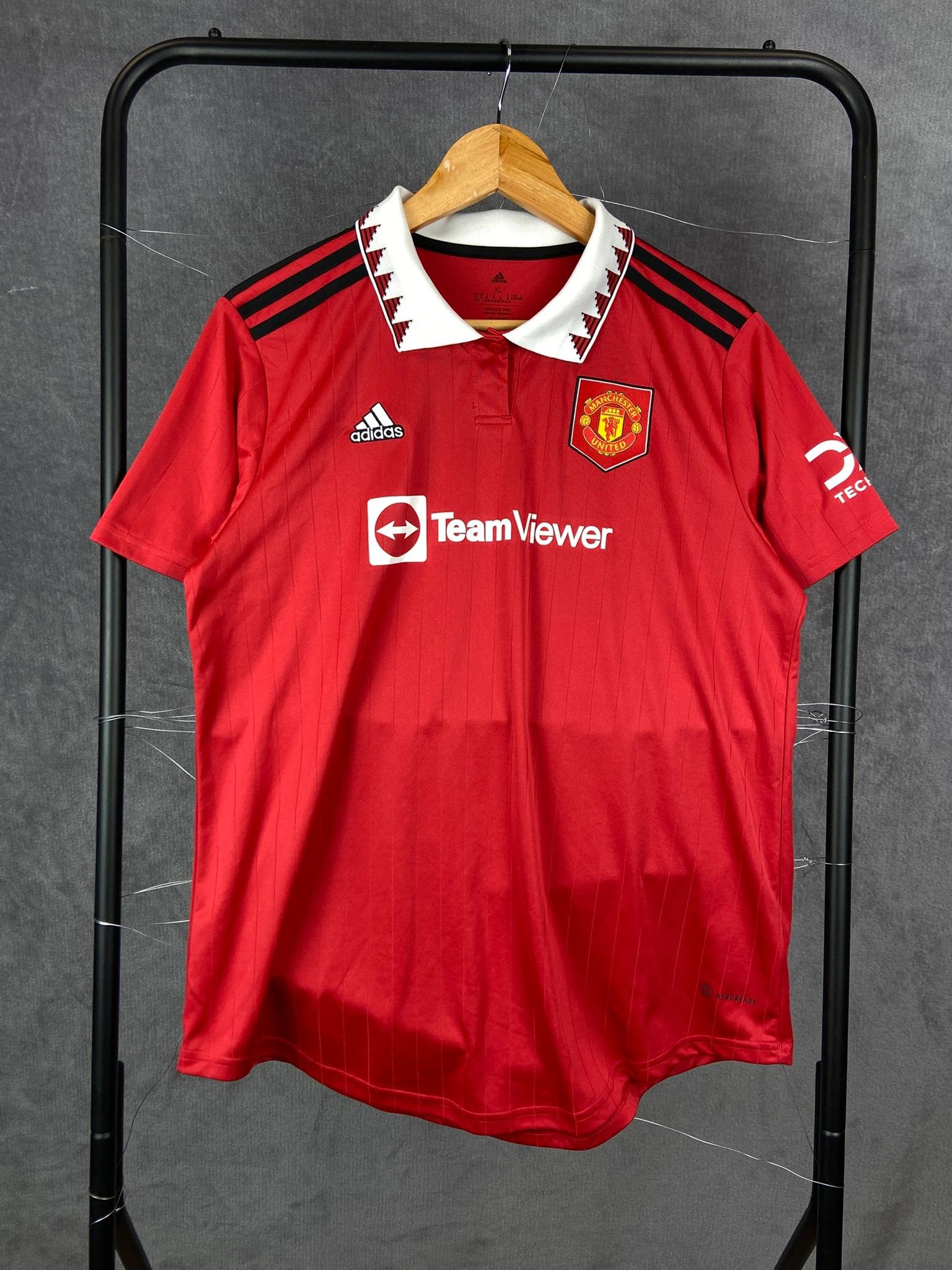 Adidas Adidas Manchester United TeamViewer Jersey XL Size US XL / EU 56 / 4 - 1 Thumbnail