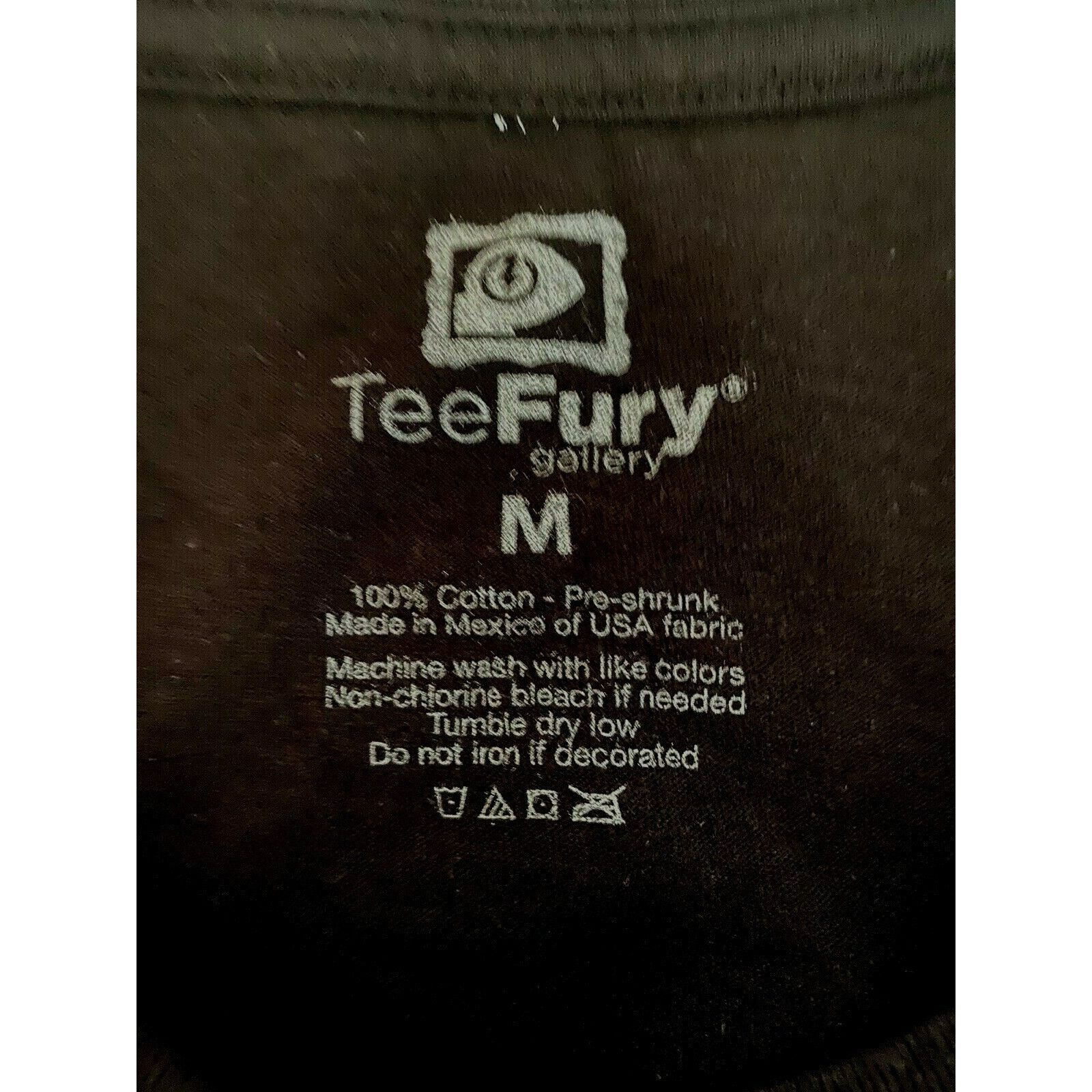 Teefury TeeFury Star Wars Rebel Black Fitted Graphic T-Shirt Medium Size M / US 6-8 / IT 42-44 - 5 Thumbnail
