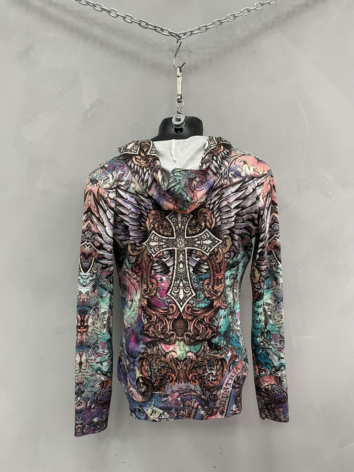 Affliction Rare Skull grunde opium goth affliction hoodie y2k Size US S / EU 44-46 / 1 - 7 Thumbnail