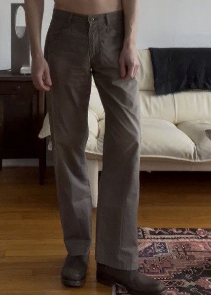 Marithe + Francois Girbaud Curved seam lightweight cotton trouser Size US 31 - 3 Thumbnail
