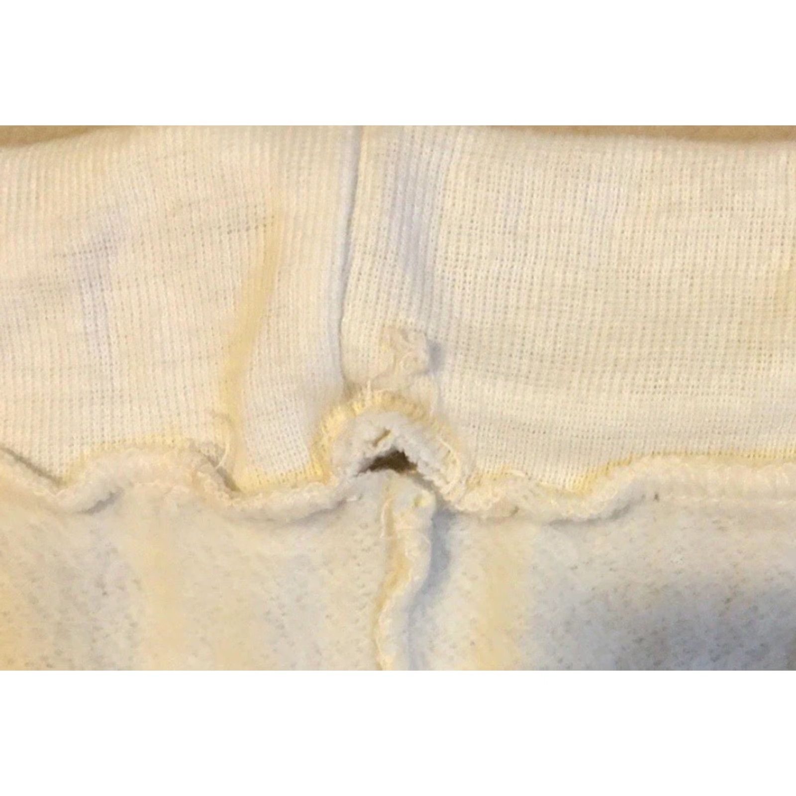 Vintage VINTAGE 60s 70s Distressed Sweatpants XS White USA Track Grunge PFU Punk Military Pants Men Activewear Drawstring Size US 27 - 7 Thumbnail