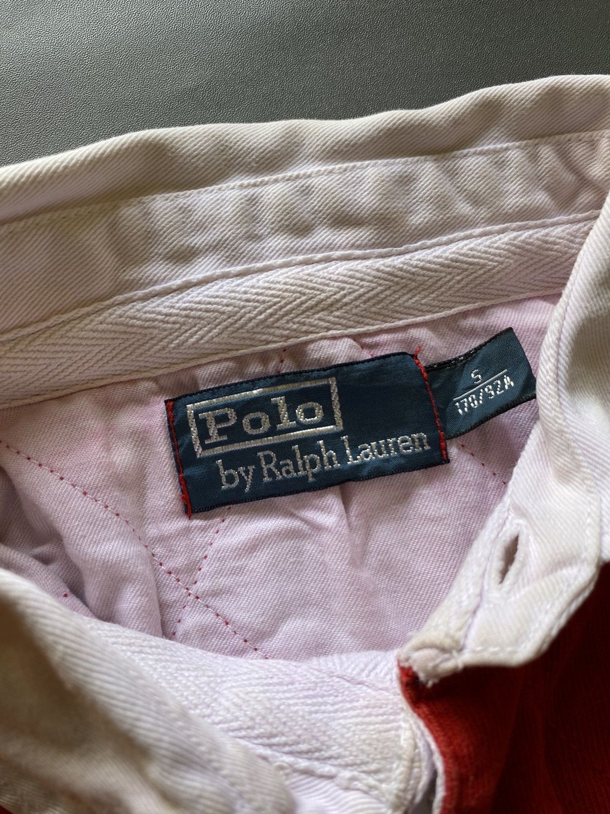 Polo Ralph Lauren Vintage Polo Ralph Lauren Rugby Tshirt Size US S / EU 44-46 / 1 - 3 Thumbnail