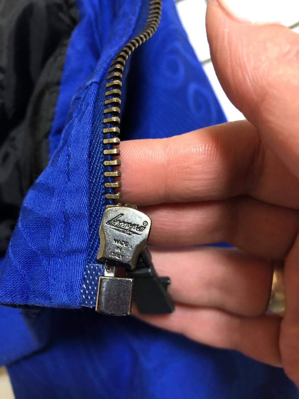 Versace Versace Men's Vintage Flight Jacket Blue Size M From Japan Size US M / EU 48-50 / 2 - 17 Thumbnail