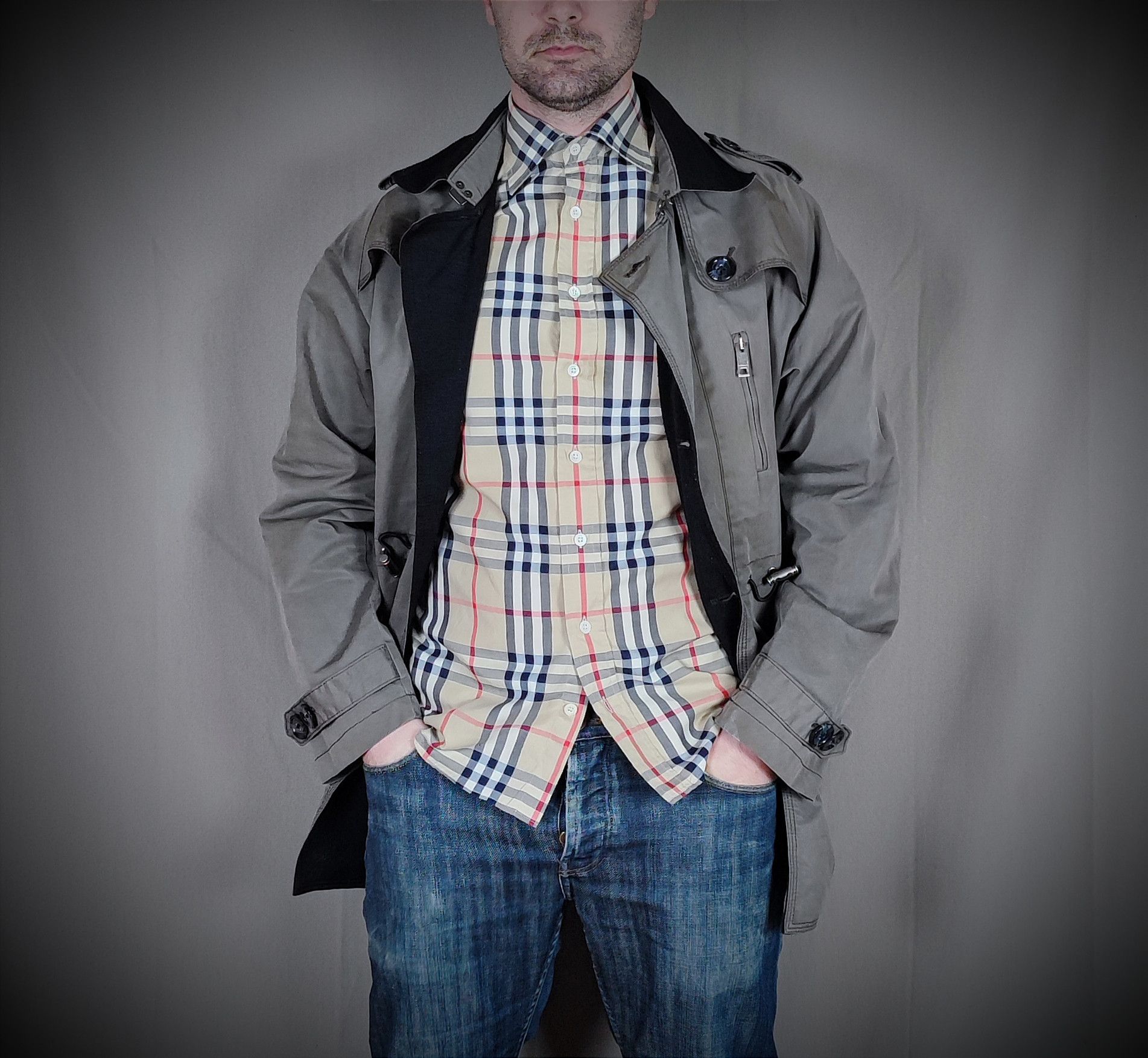 Burberry 🔥Burberry Military Vest/Jacket Size M 🔥 Size US M / EU 48-50 / 2 - 6 Thumbnail
