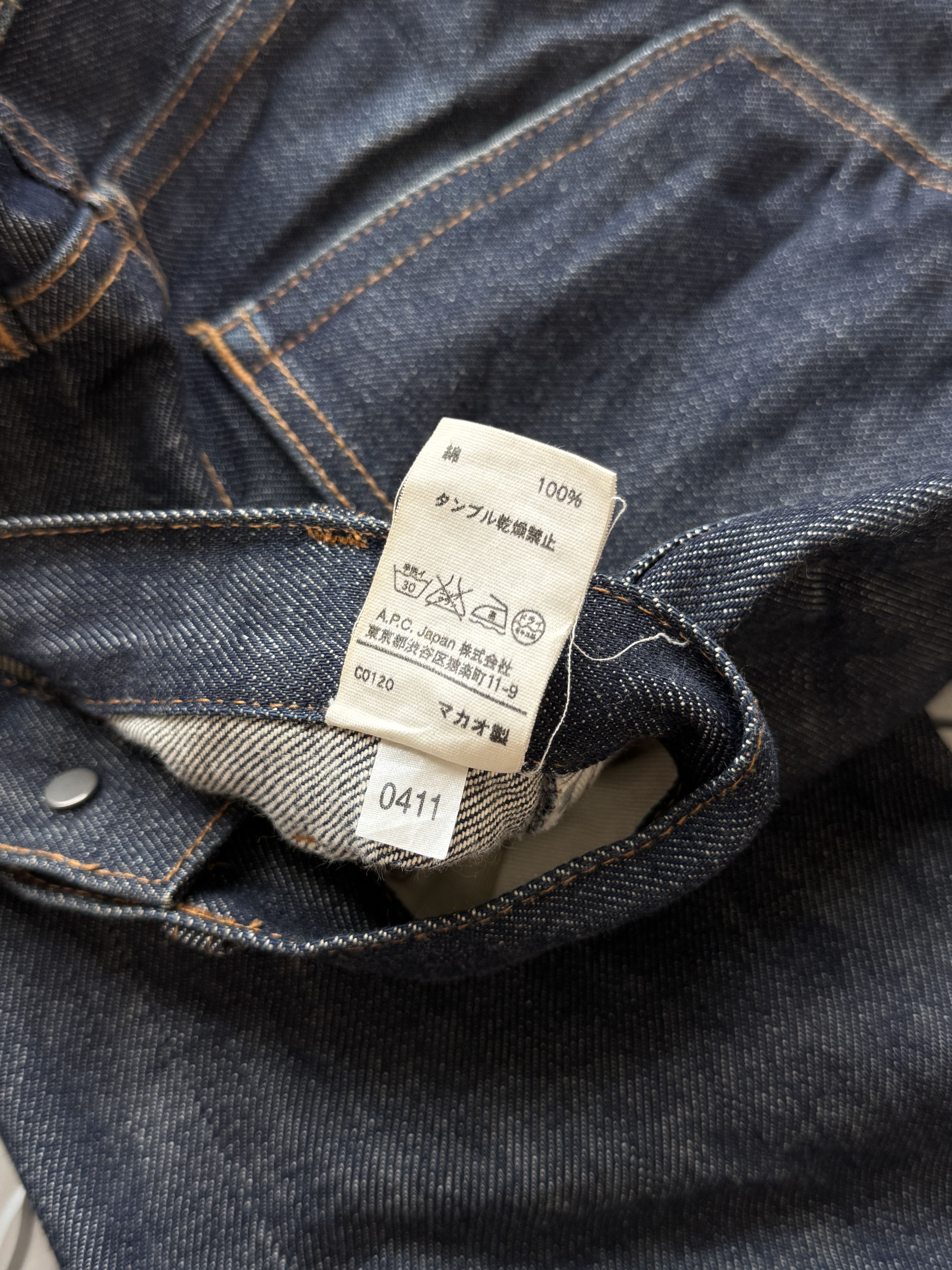 A.P.C. A.P.C. Raw Denim Jeans Size US 26 / EU 42 - 8 Thumbnail
