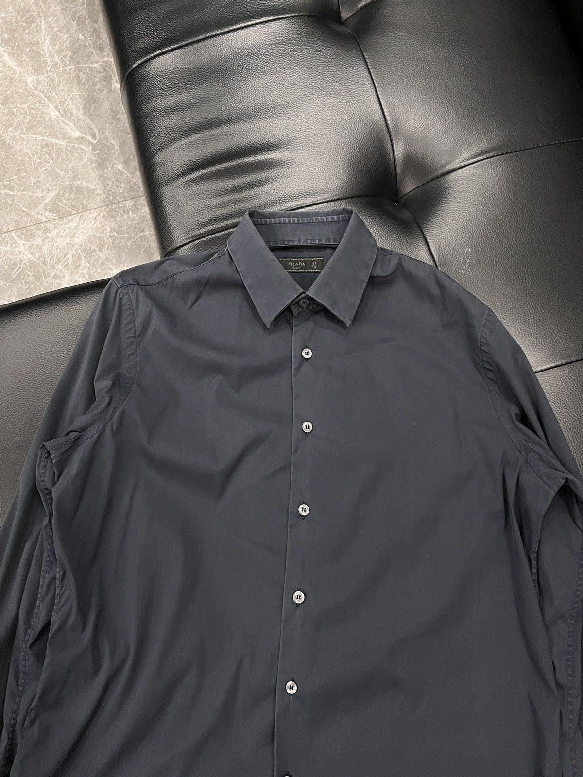 Prada Prada 2018 Solid Color Shirt Size US XS / EU 42 / 0 - 3 Thumbnail